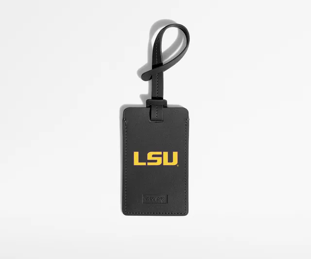 away-collegiate-luggage-tag-tiquette-bagage-lsu image 1