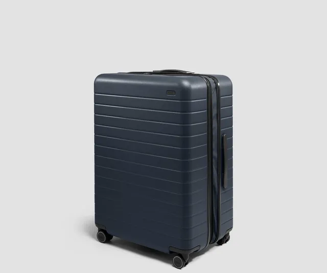 away-large-flex-3-grande-valise-soute-navy-blue-extensible image 1