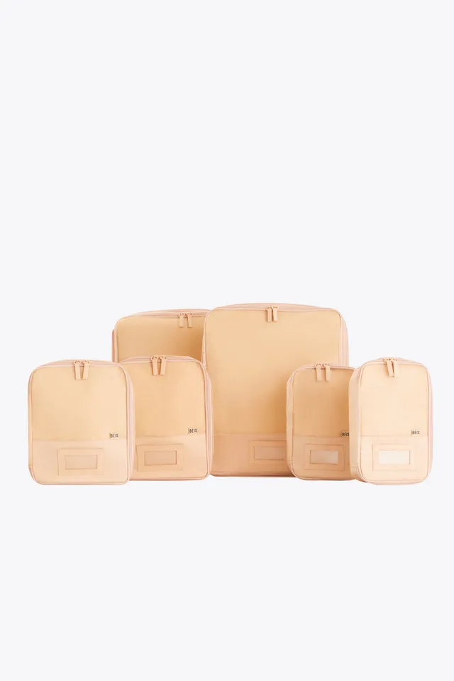 beis-the-compression-packing-cubes-6-pc-cubes-rangement-beige image 1