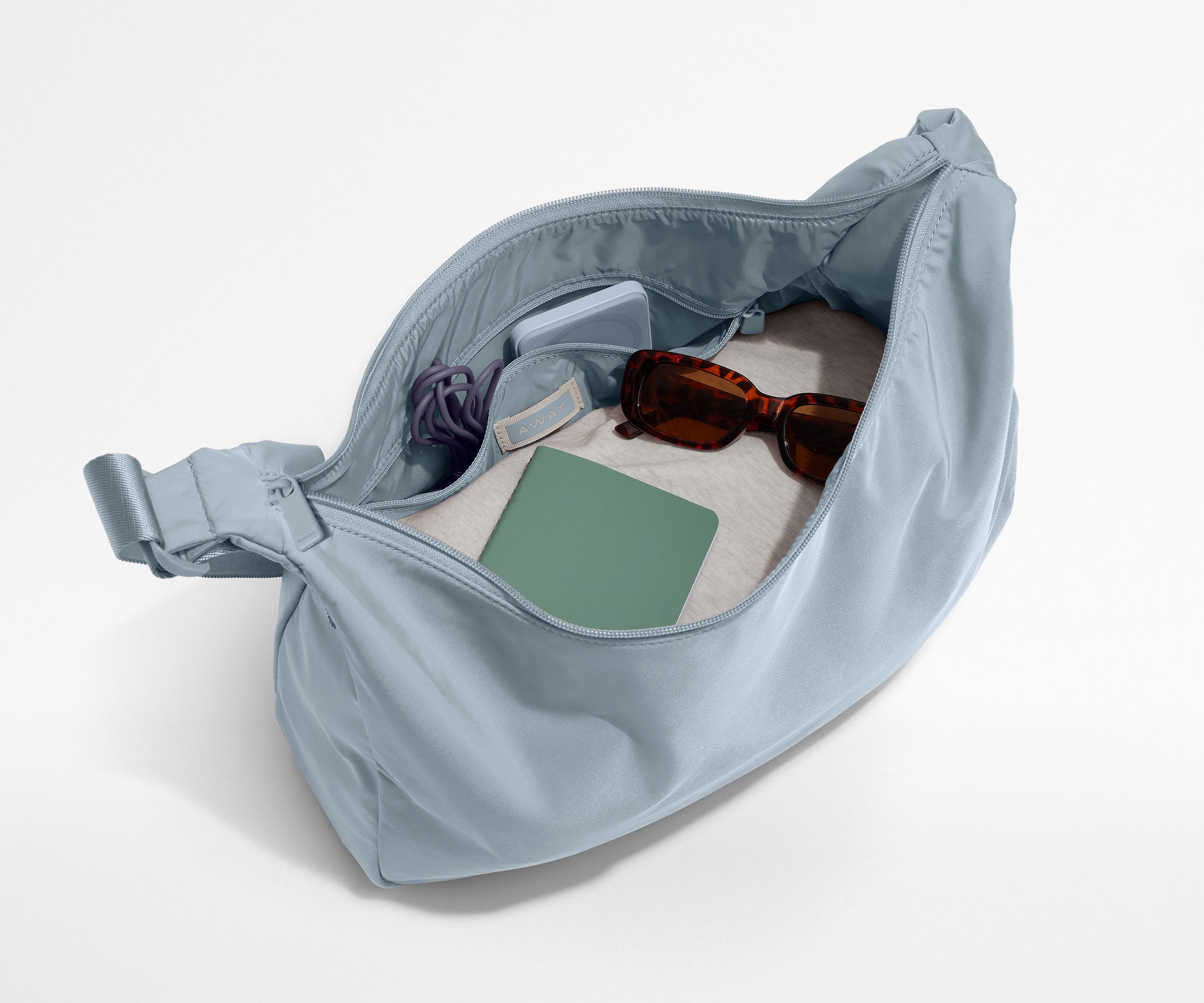 away-featherlight-sac-bandouli-re-bleu-arctique-l-ger image 3