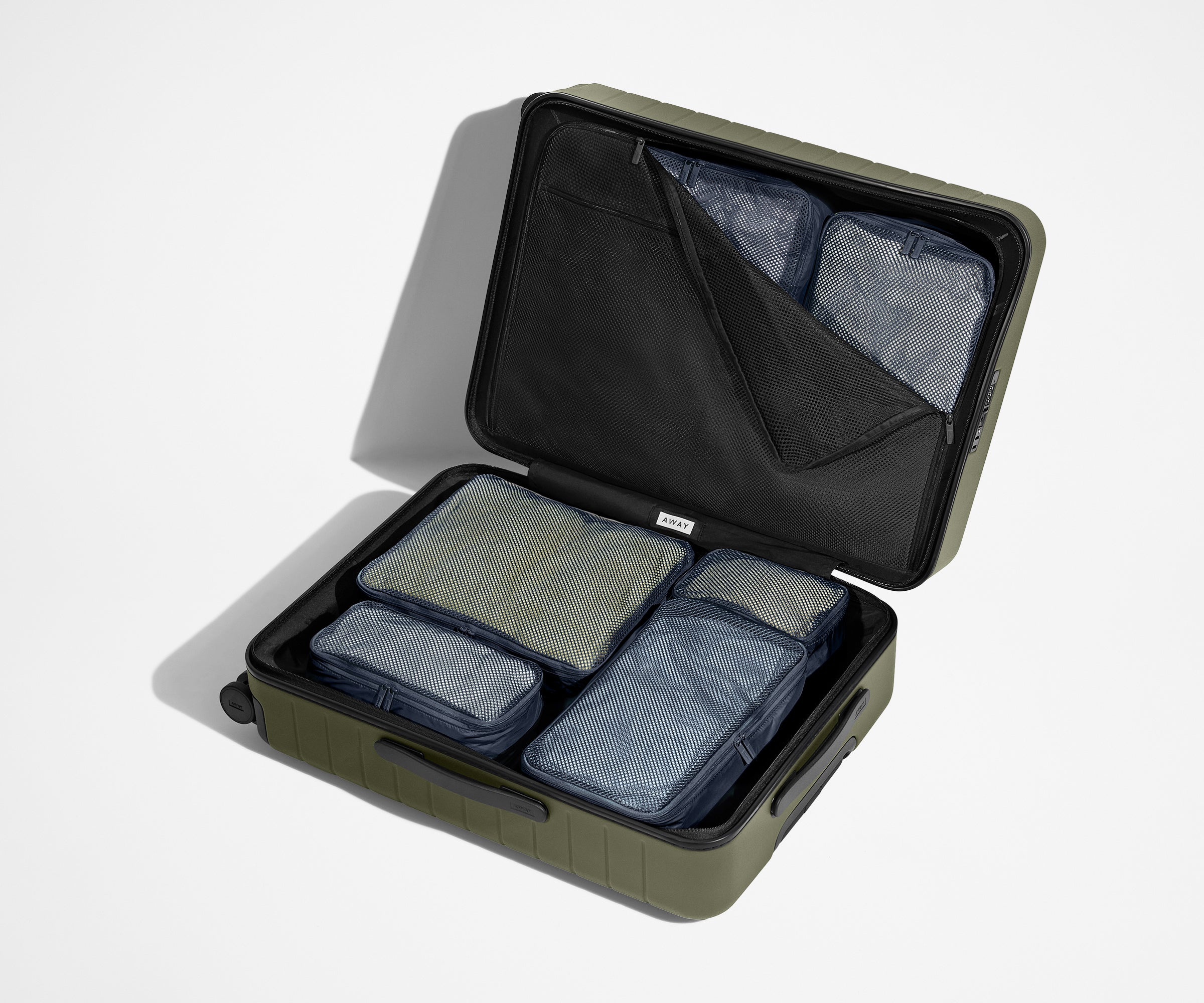away-insider-cubes-lot-6-organiseur-valise-bleu-navy-blue image 3