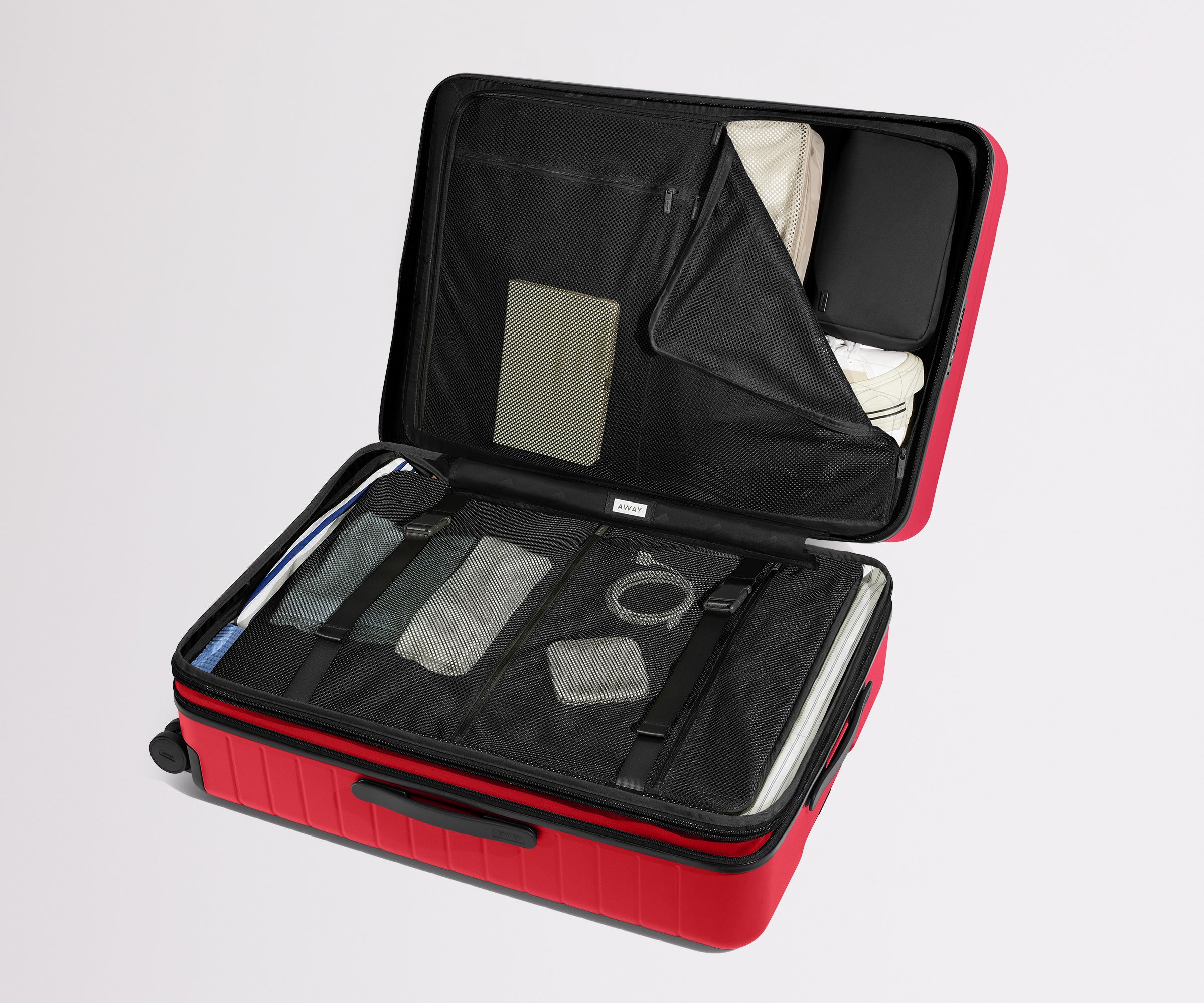 away-large-flex-valise-soute-rouge-extensible image 5