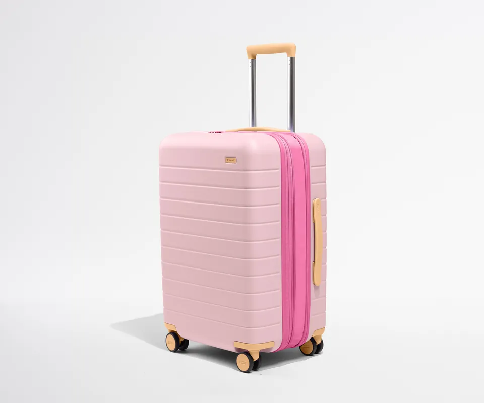away-bigger-carry-on-flex-valise-cabine-extensible-coast-blue image 1
