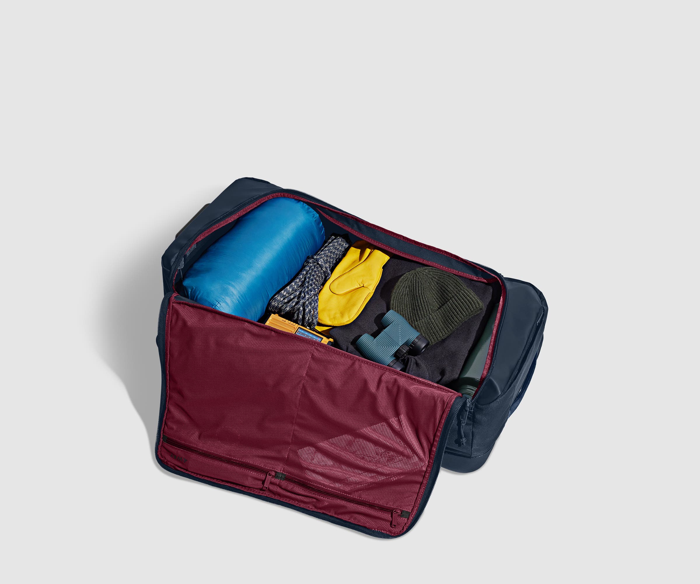 away-active-rolling-duffle-85l-sac-voyage-bleu-marine image 6