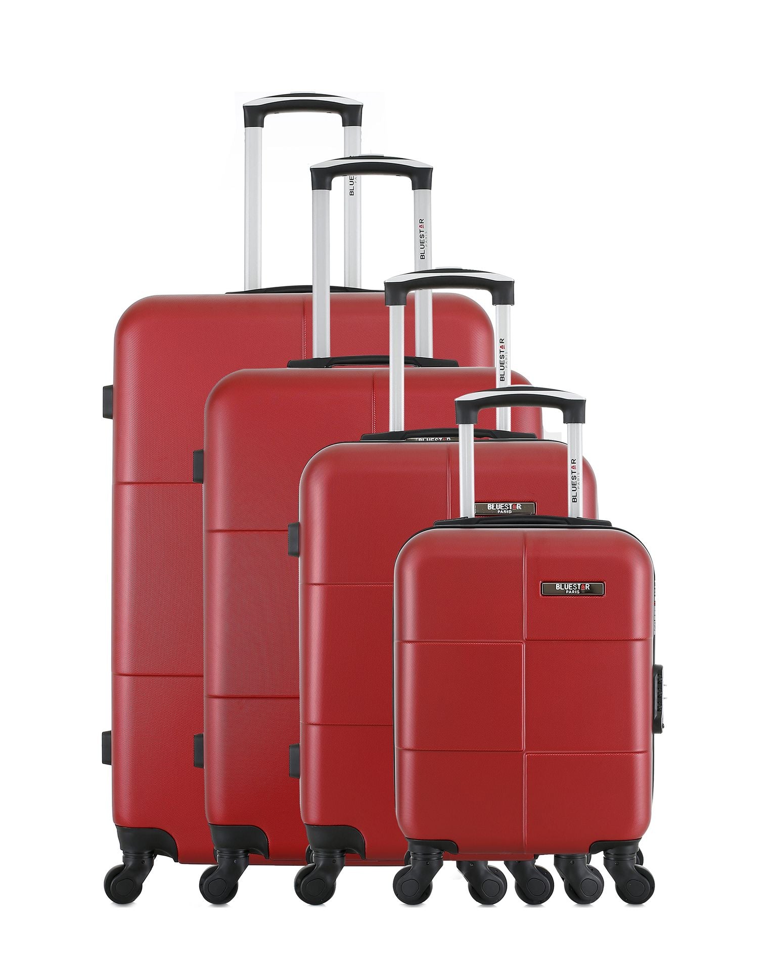 bluestar-paris-miami-m-set-4-valises-rigides-noir-abs image 8