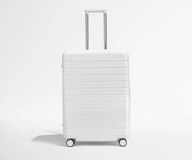 away-the-medium-valise-soute-blanc-perle-coque-rigide image 1