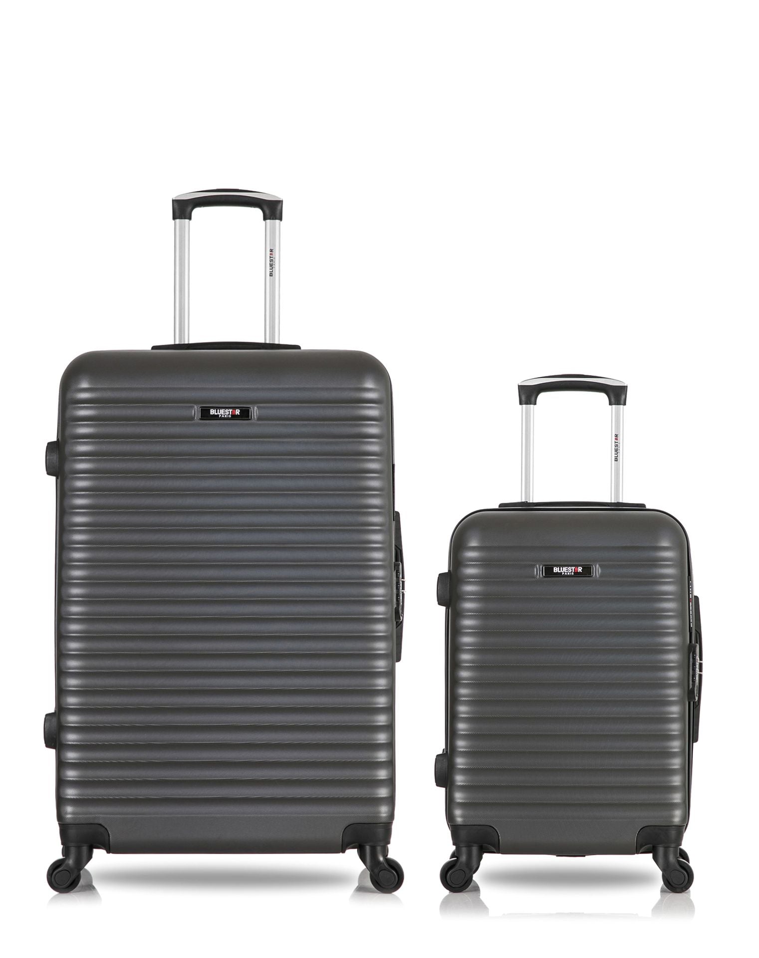 bluestar-brazilia-lot-2-valises-rigides-gris-fonc-cabine-95l image 8