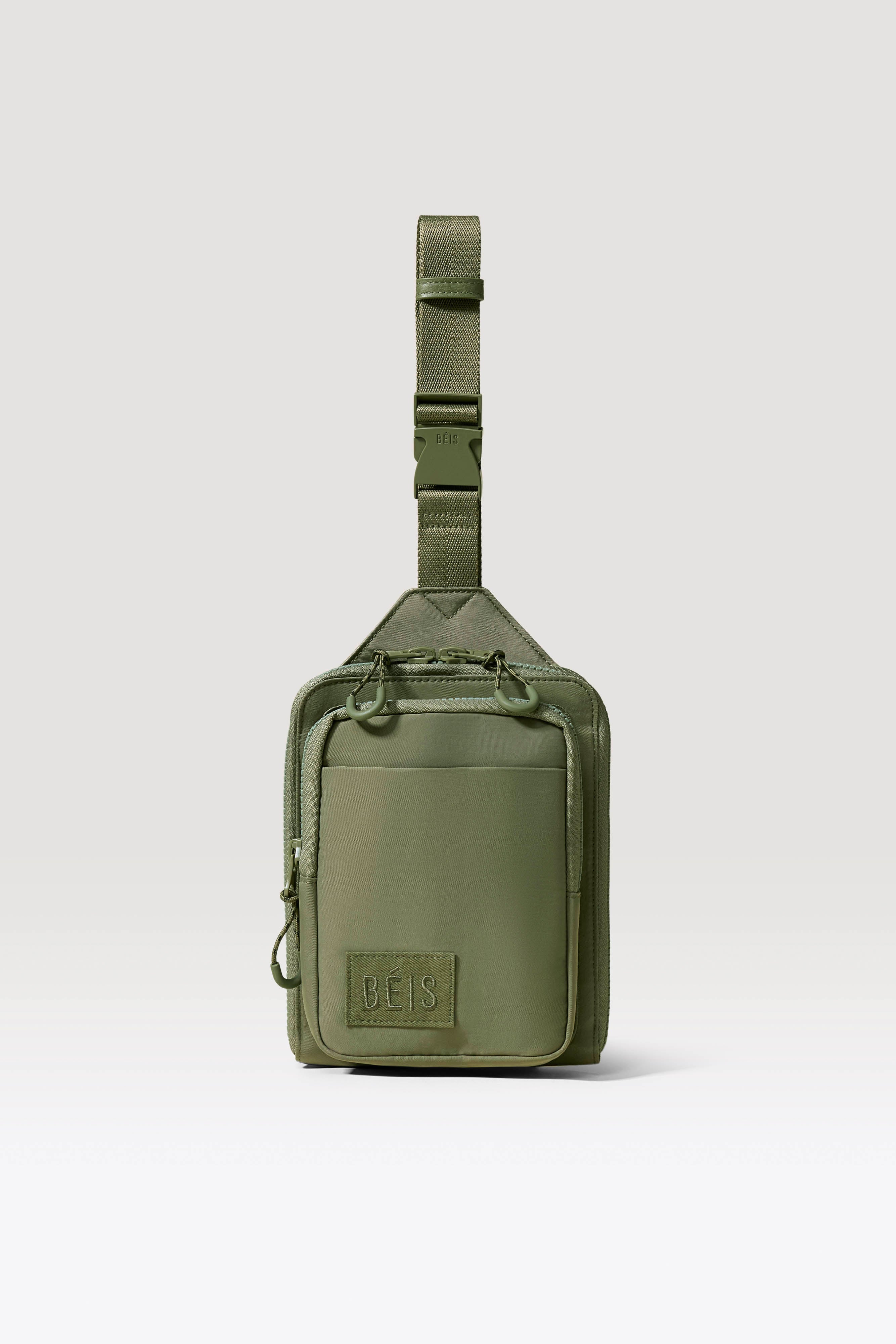 beis-the-sport-sling-sac-bandouli-re-olive-poche-gourde image 1