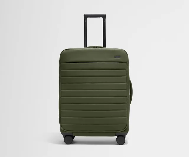 away-softside-medium-valise-soute-olive-green-extensible image 1
