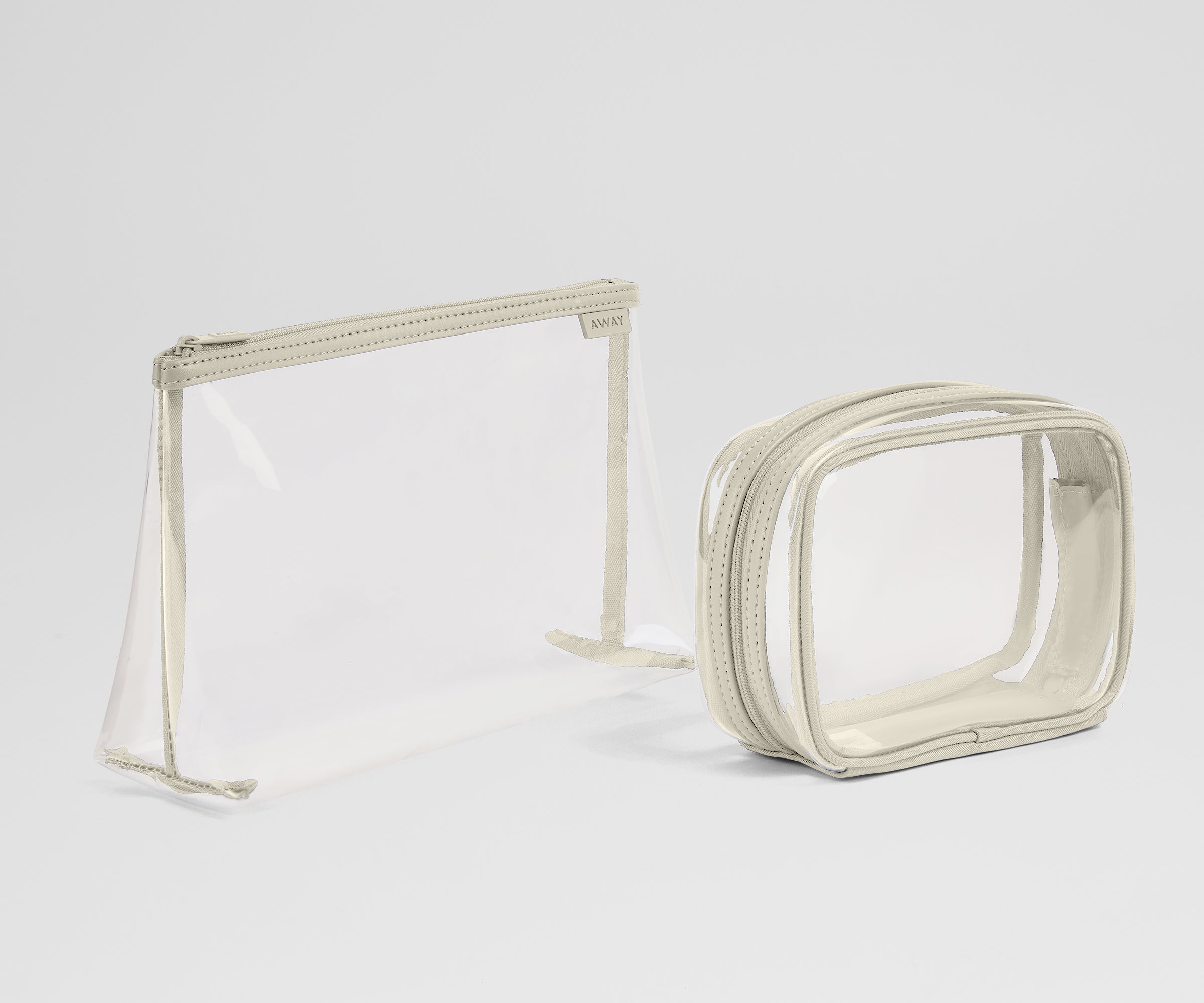 away-clear-pouch-set-pochettes-transparentes-lot-voyage image 3
