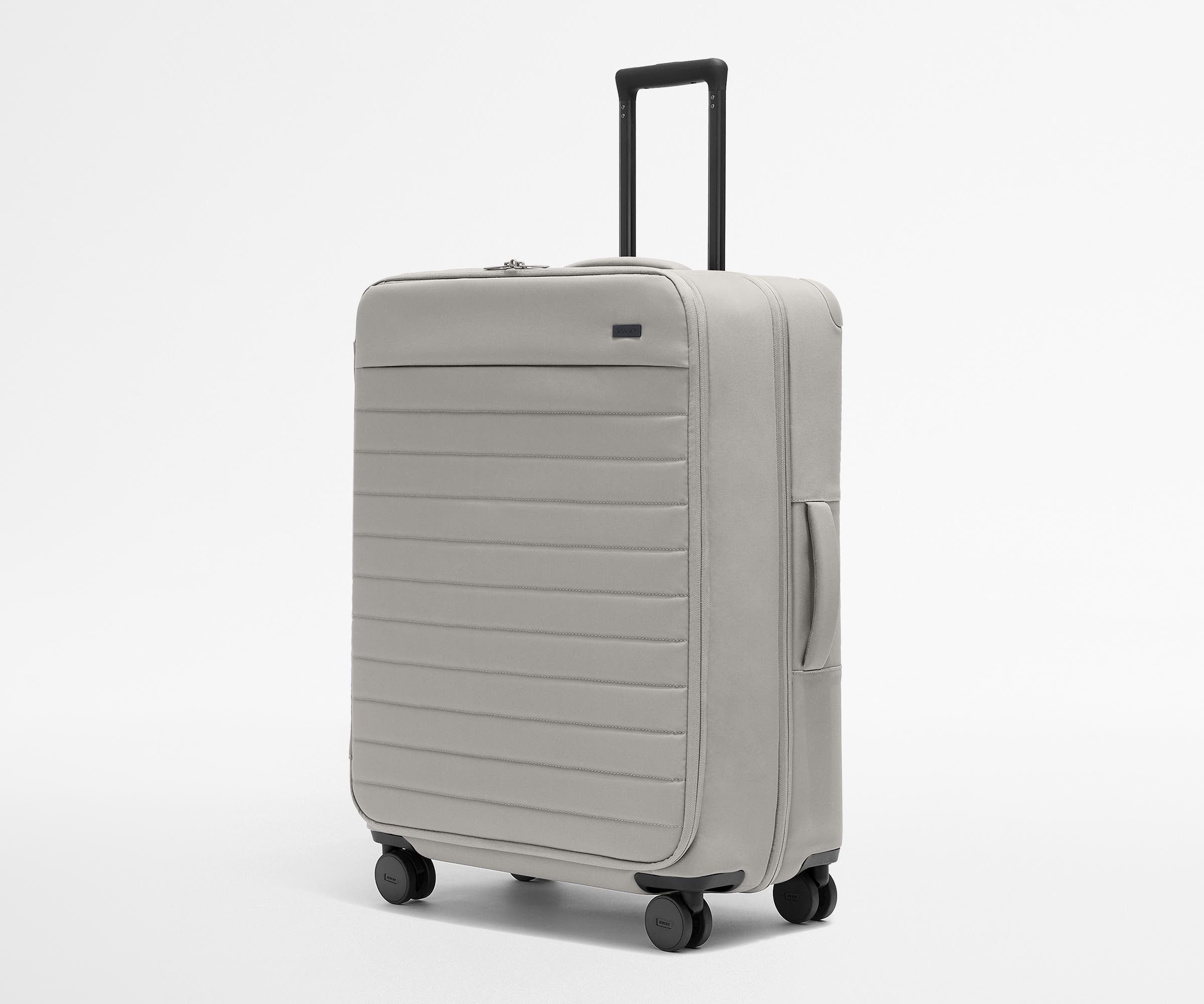 away-softside-large-valise-soute-gris-nuage-souple image 2