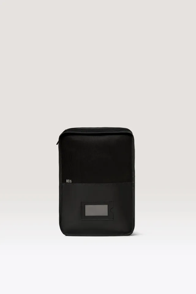 beis-packing-cube-large-cube-de-rangement-noir image 1