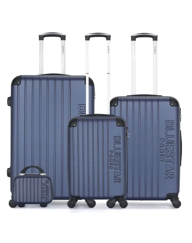 bluestar-paris-bucarest-c-set-4-valises-noir-rigide image 1