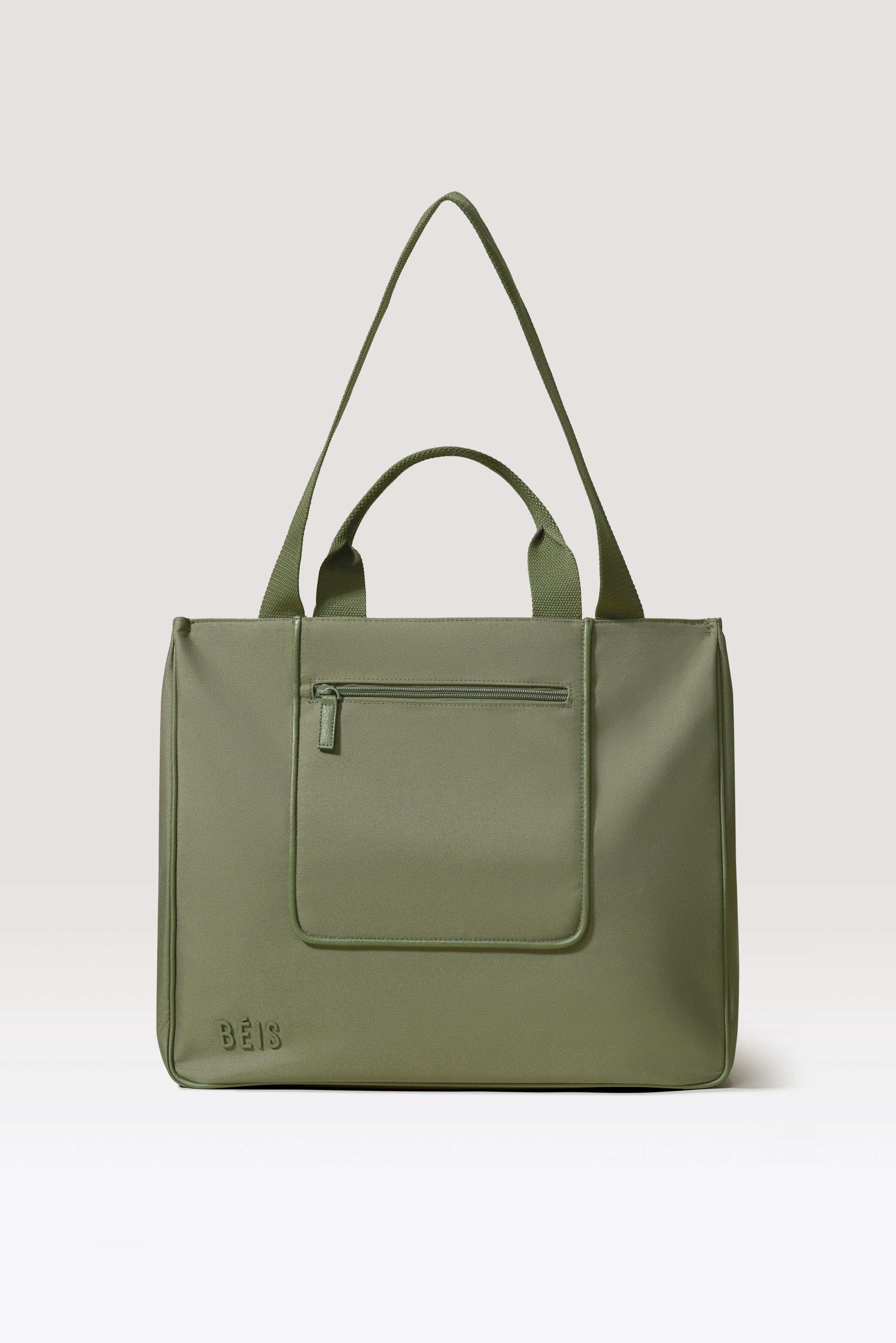 beis-east-to-west-olive-tote-bag-cabas-olive image 1