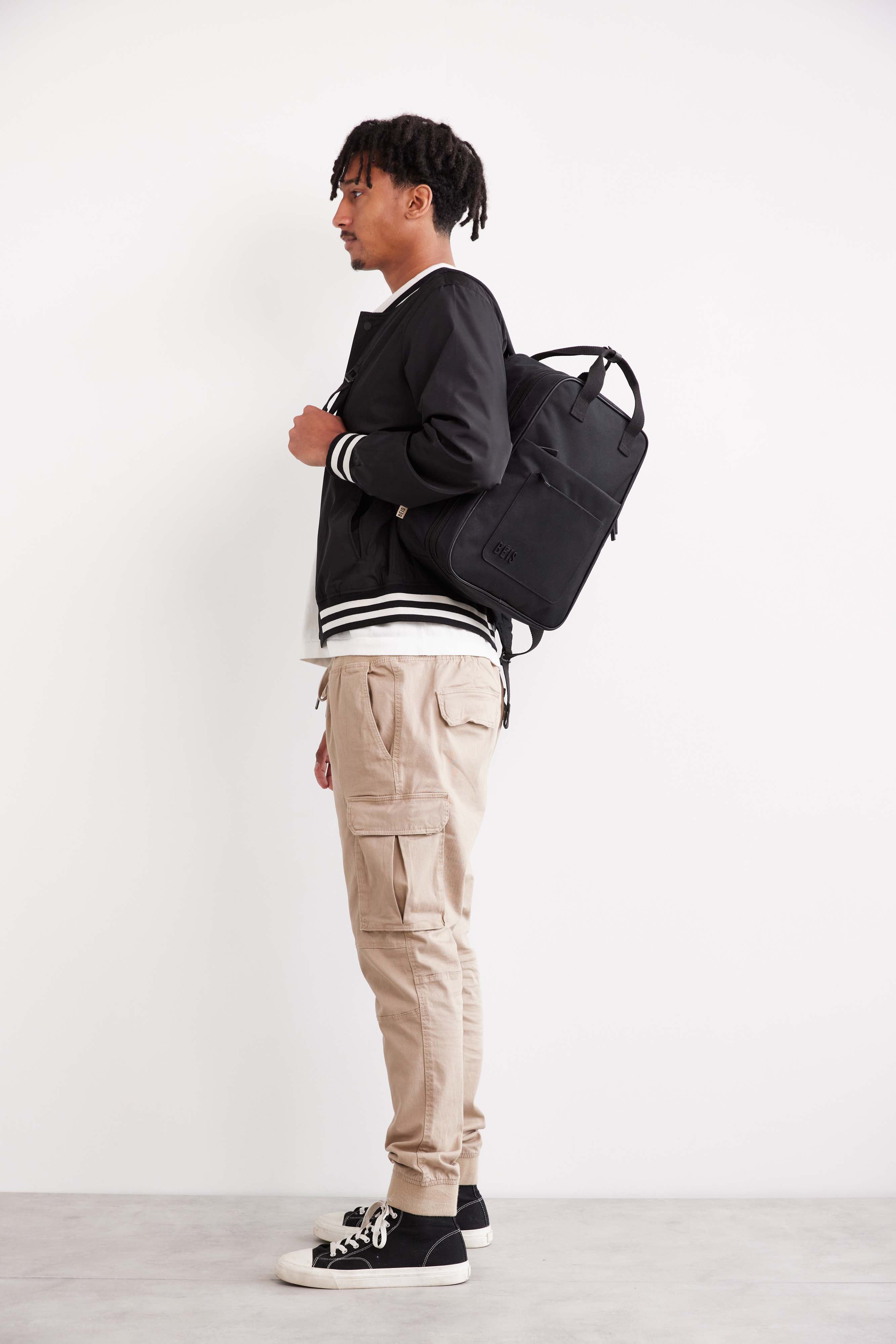 beis-expandable-black-sac-dos-extensible-noir image 3
