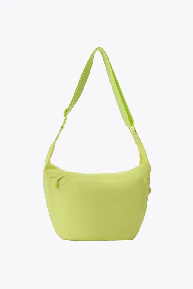 beis-crescent-catchall-sac-croissant-jaune-limone-personnalisable image 1