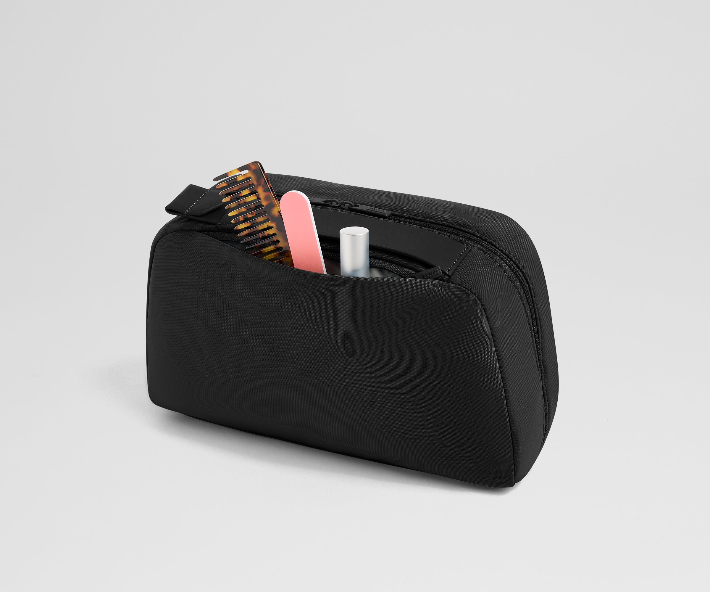 away-large-toiletry-trousse-toilette-voyage-noire-jet-black image 5