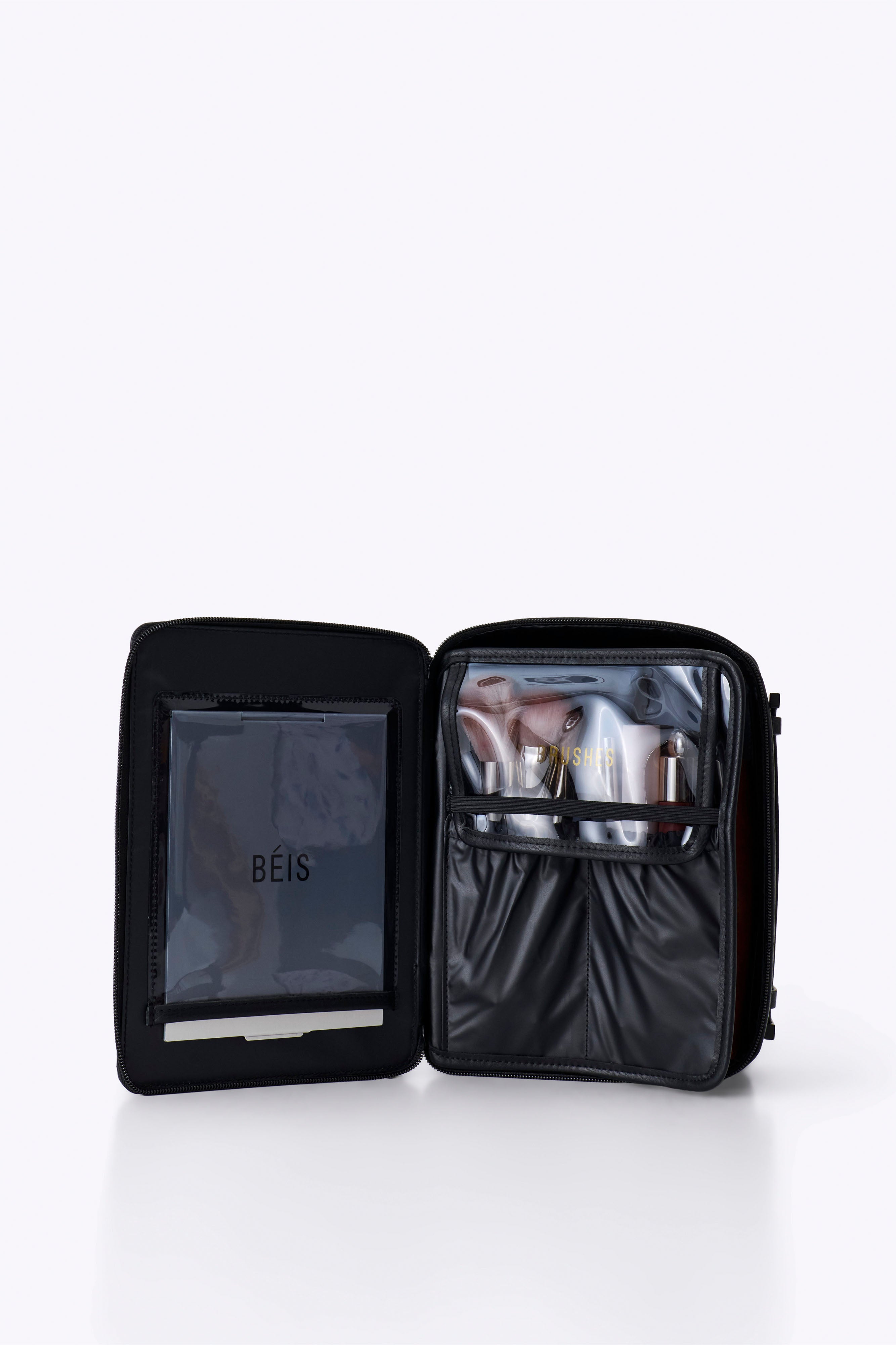 beis-the-cosmetic-case-trousse-maquillage-noir-miroir image 4
