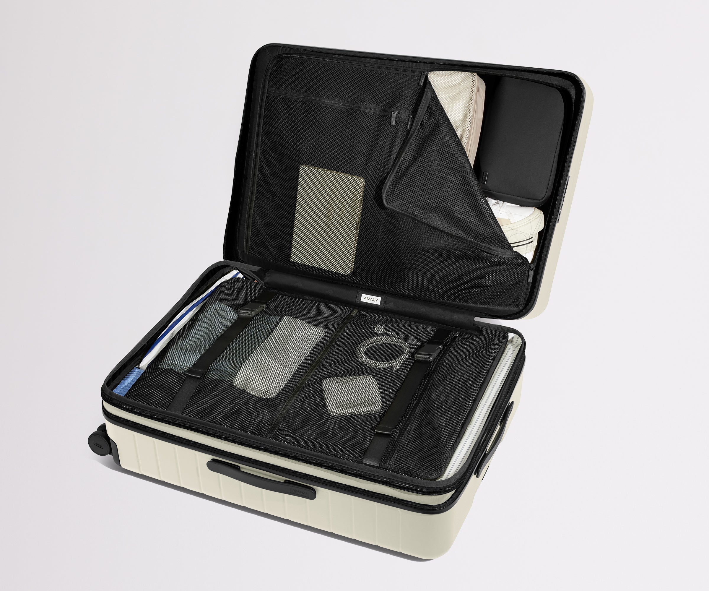 away-large-flex-valise-soute-extensible-salt-white image 5
