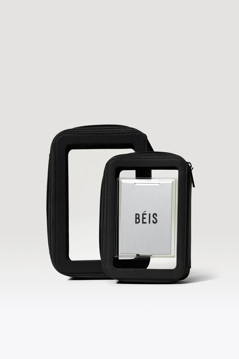 beis-in-flight-cosmetic-set-trousse-voyage-noir-tsa image 1