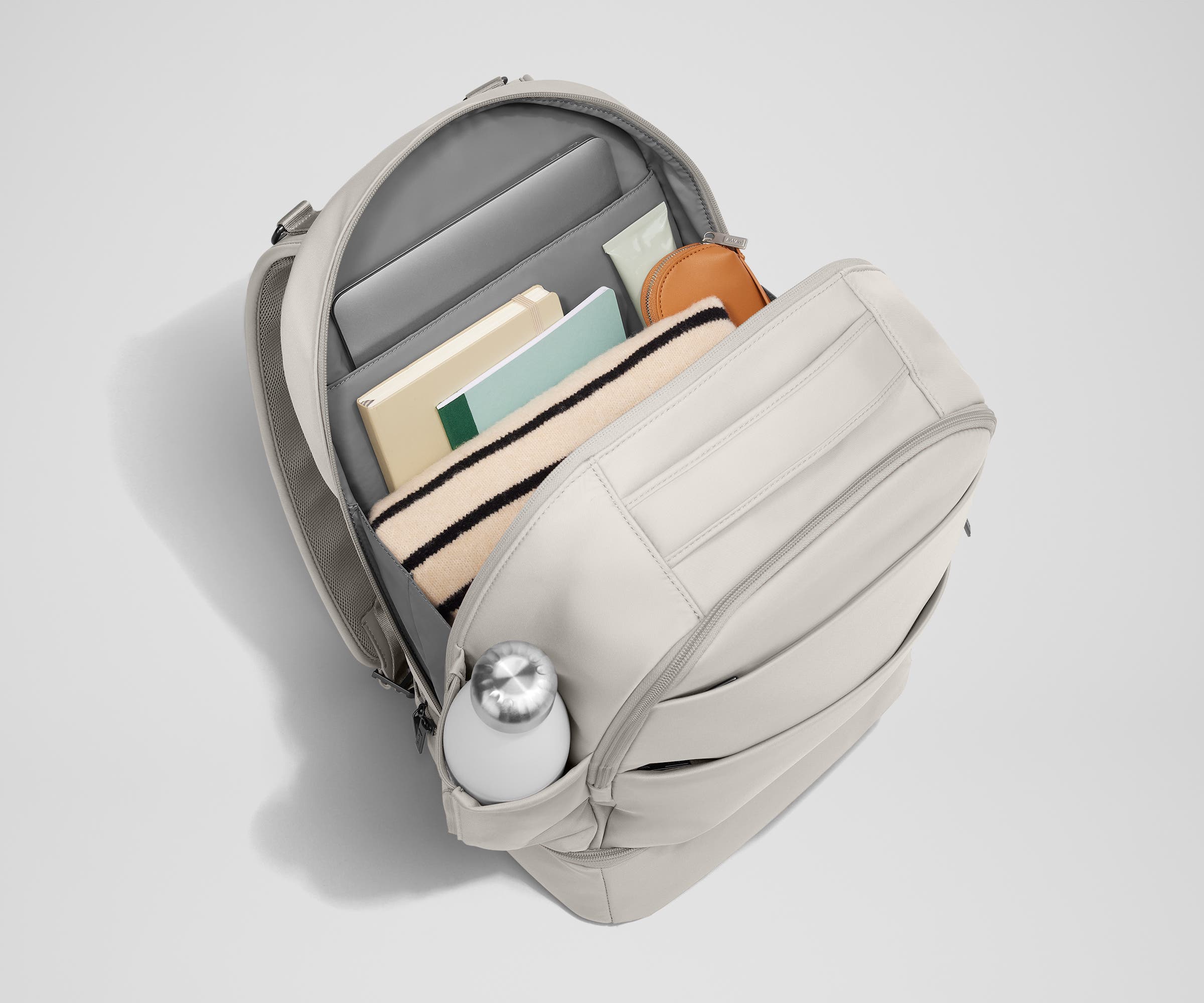 away-double-diaper-backpack-sac-dos-langer-gris-cloud-gray image 5