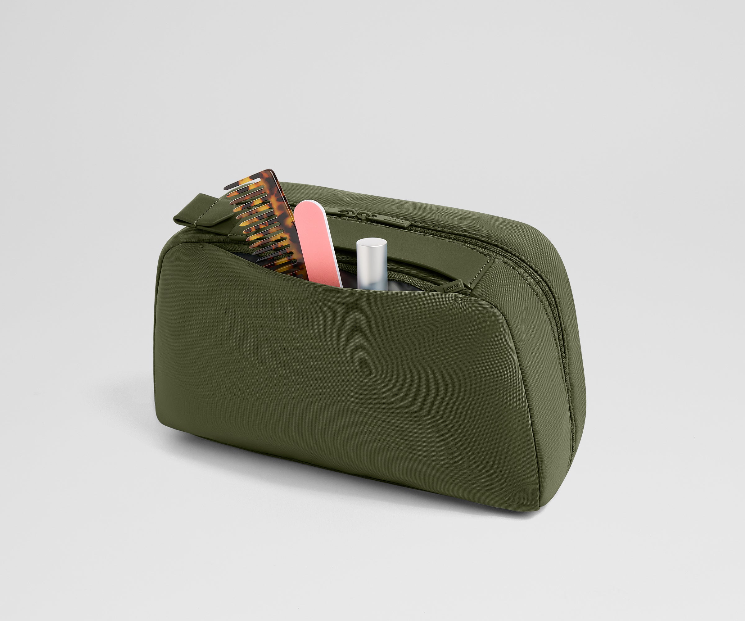 away-trousse-de-toilette-large-vert-olive image 5