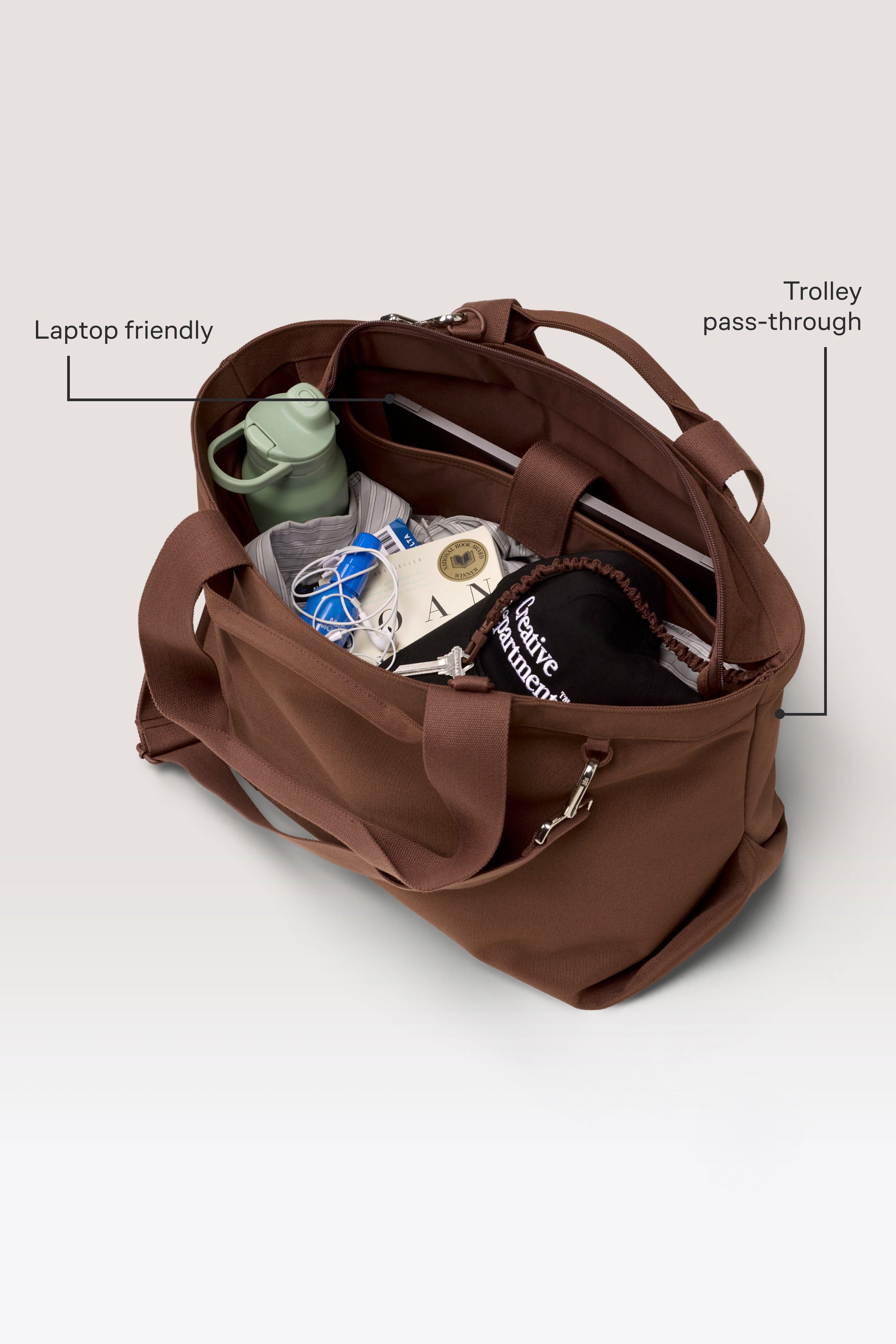 beis-travel-tote-sac-cabas-maple image 2