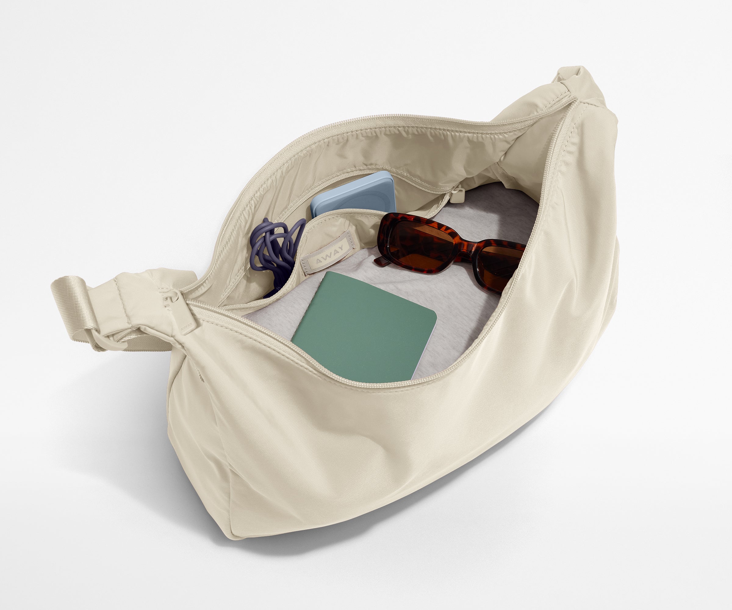 away-featherlight-crossbody-sac-bandouli-re-salt-white-l-ger image 3