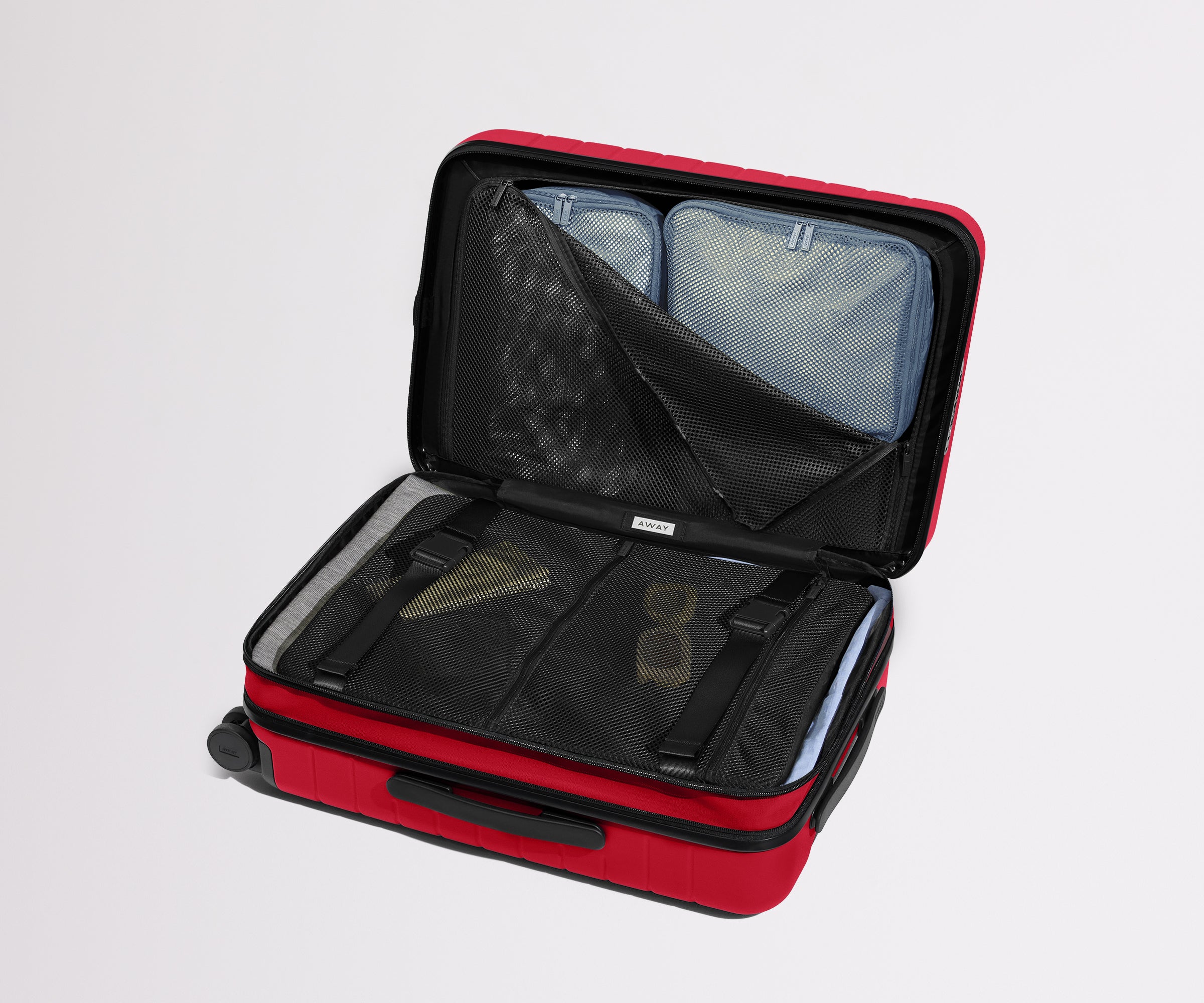 away-bigger-carry-on-flex-valise-cabine-rouge-cherry-red image 5