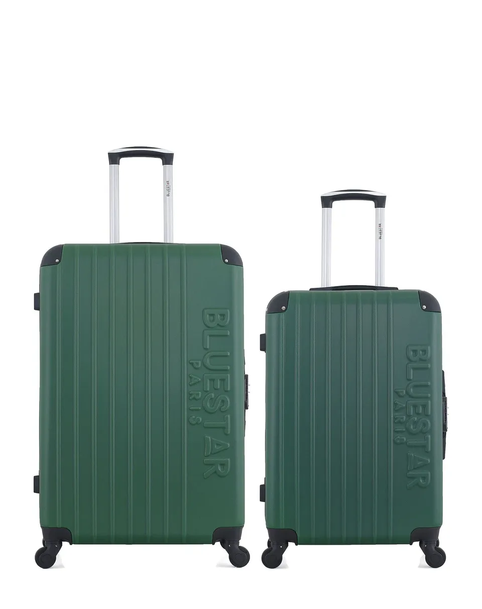 bluestar-bucarest-lot-2-valises-grand-weekend-noir-abs-code image 1