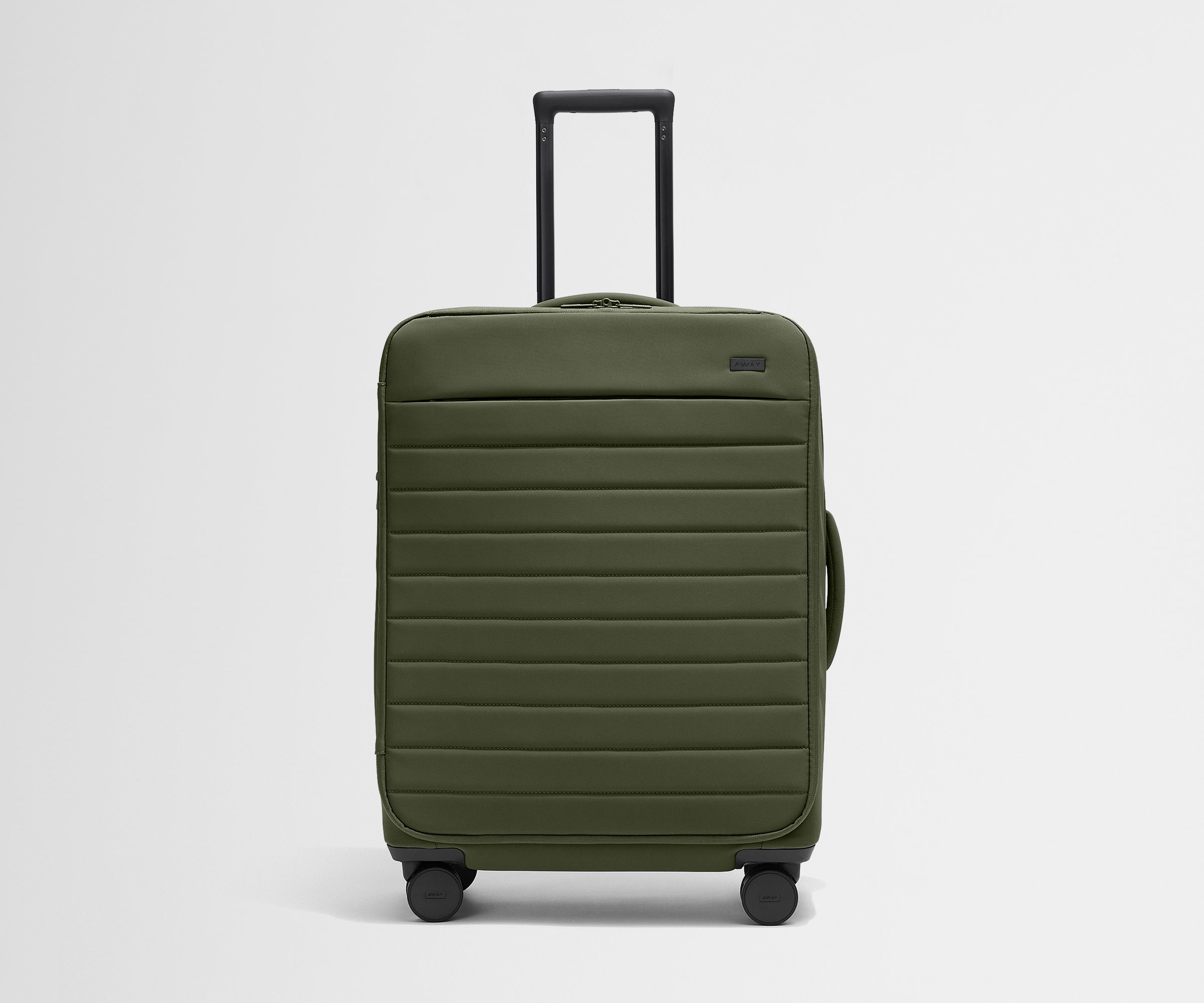 away-softside-medium-valise-soute-olive-green-extensible image 1