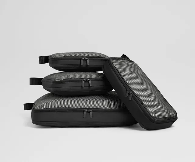 away-compression-packing-cubes-organiseur-valise-noir image 1