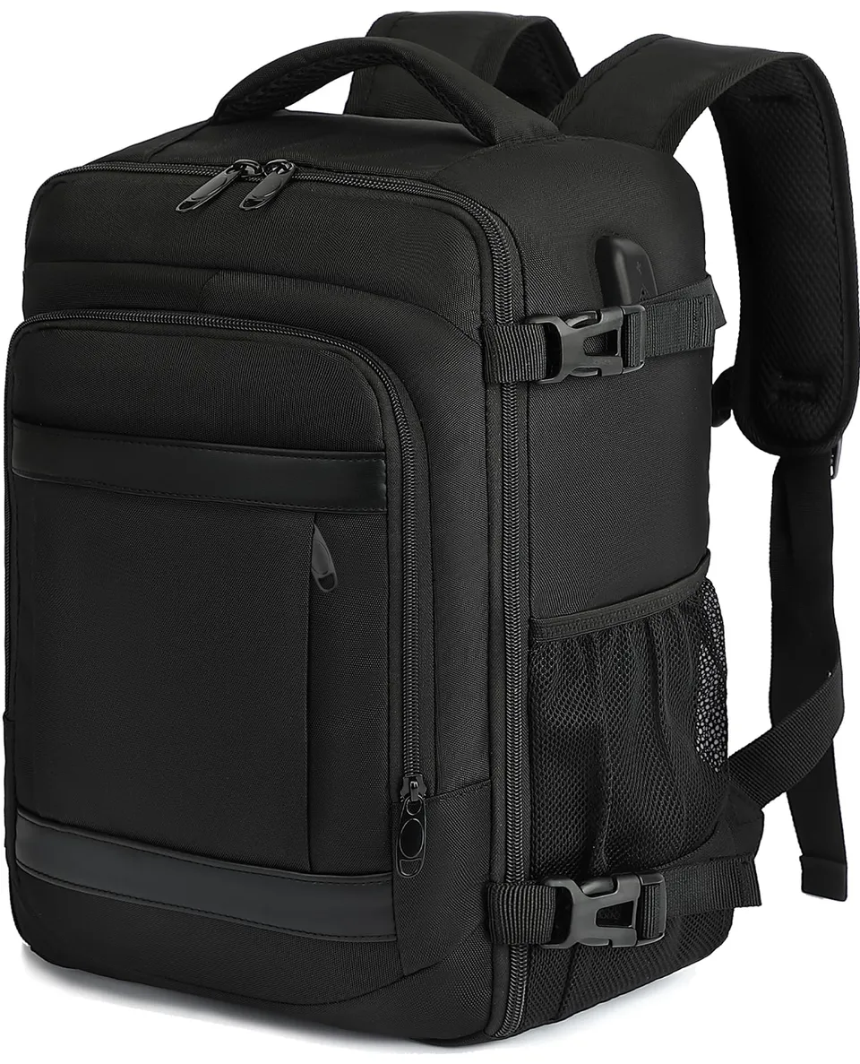 klostain-classique-sac-dos-cabine-40x20x25-20l-noir image 1