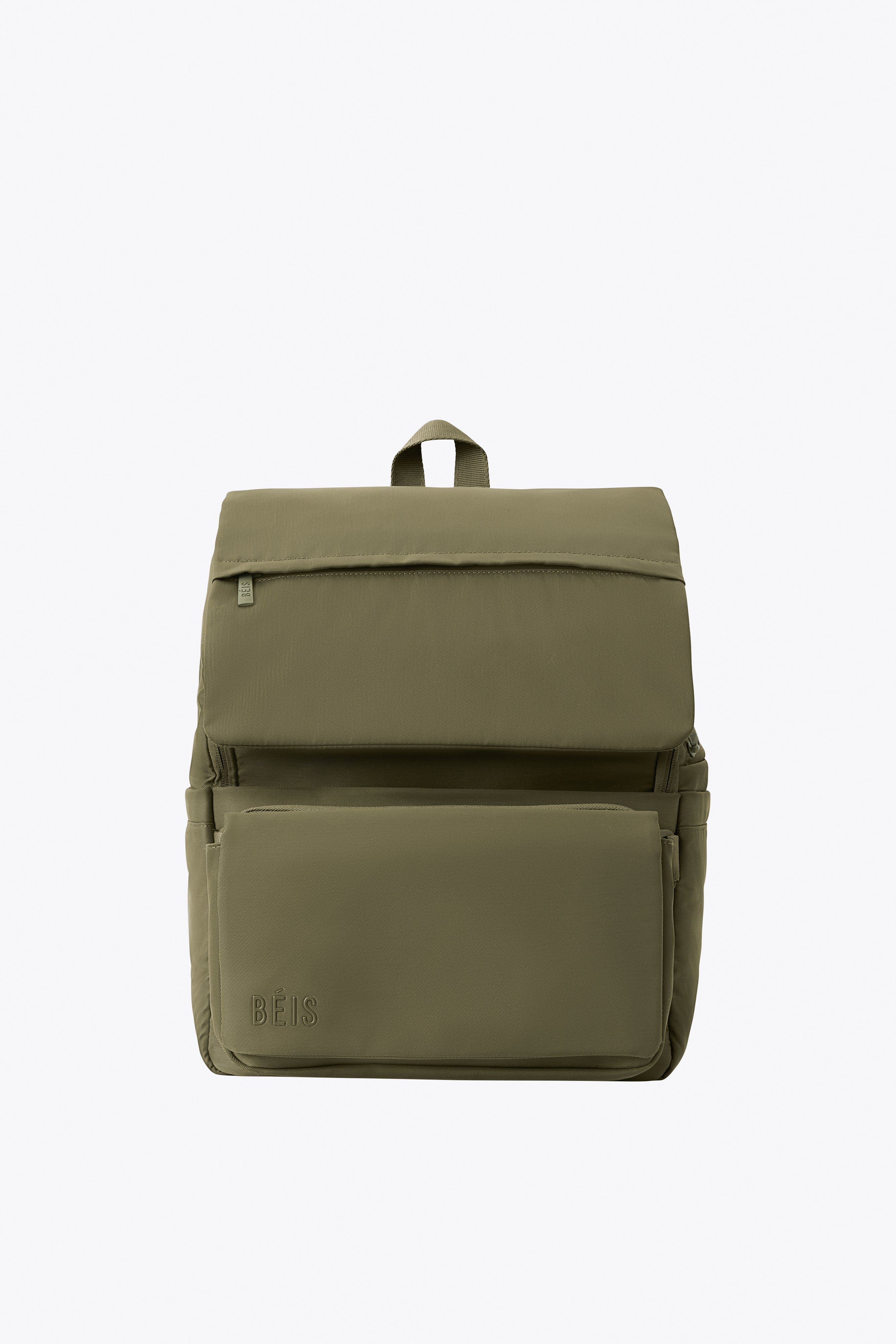 b-is-ultimate-diaper-backpack-sac-dos-olive image 1