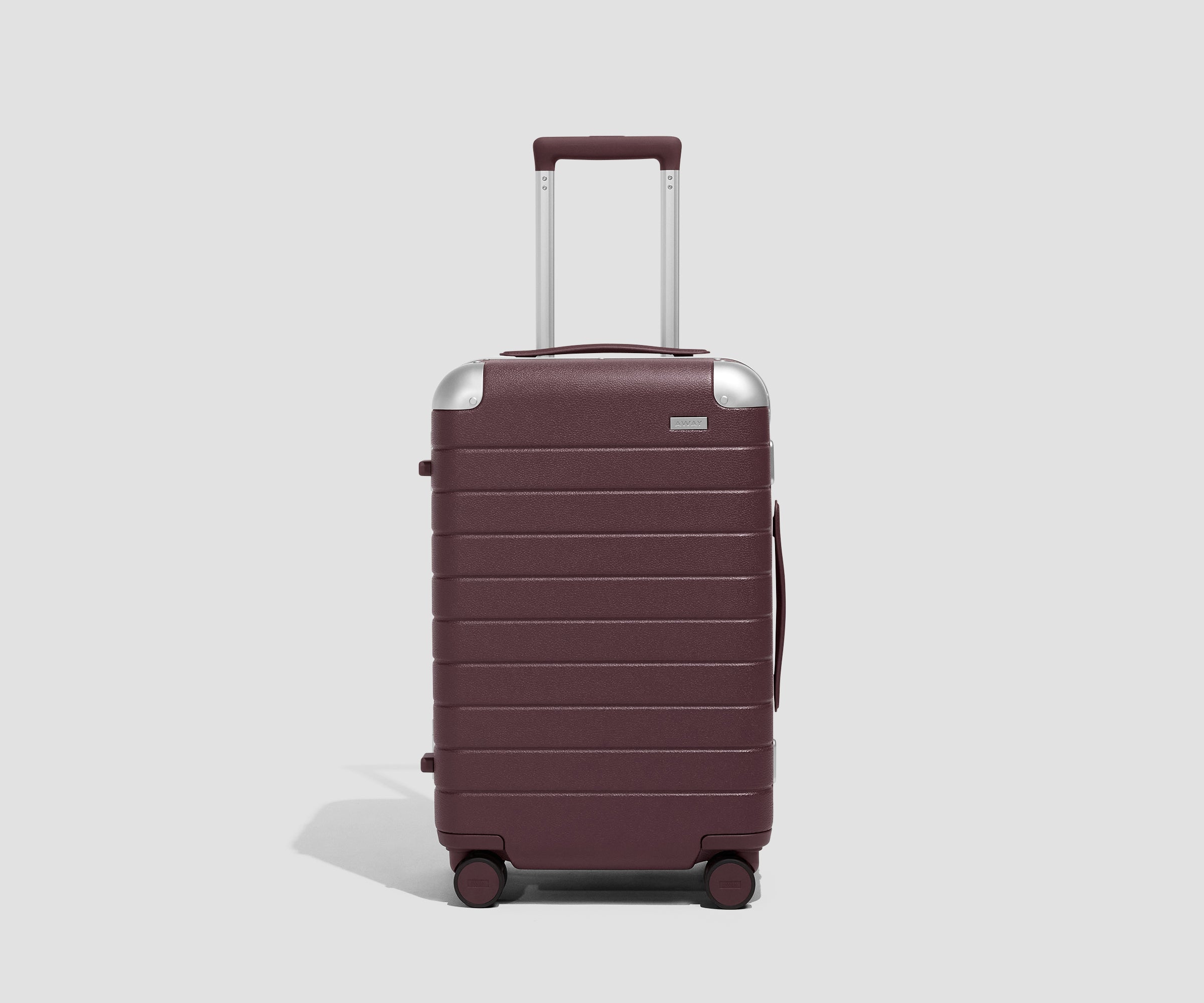 away-aluminum-edge-valise-cabine-oxblood-red-aluminium image 2