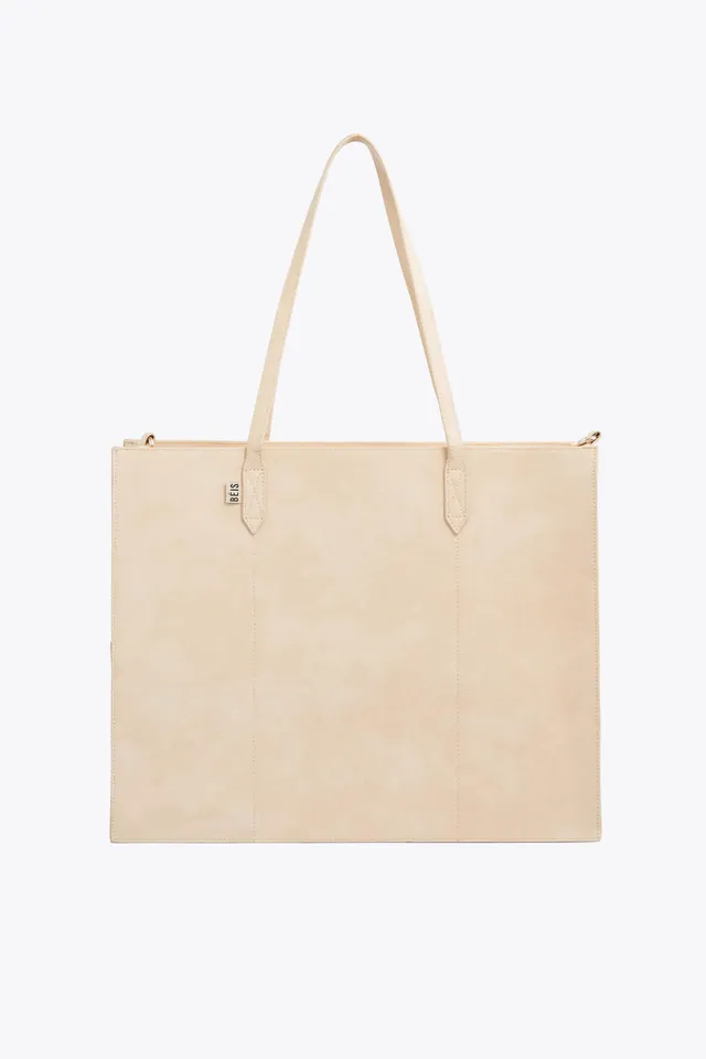 beis-large-work-tote-sac-tote-beige-ordinateur-portable-2 image 1
