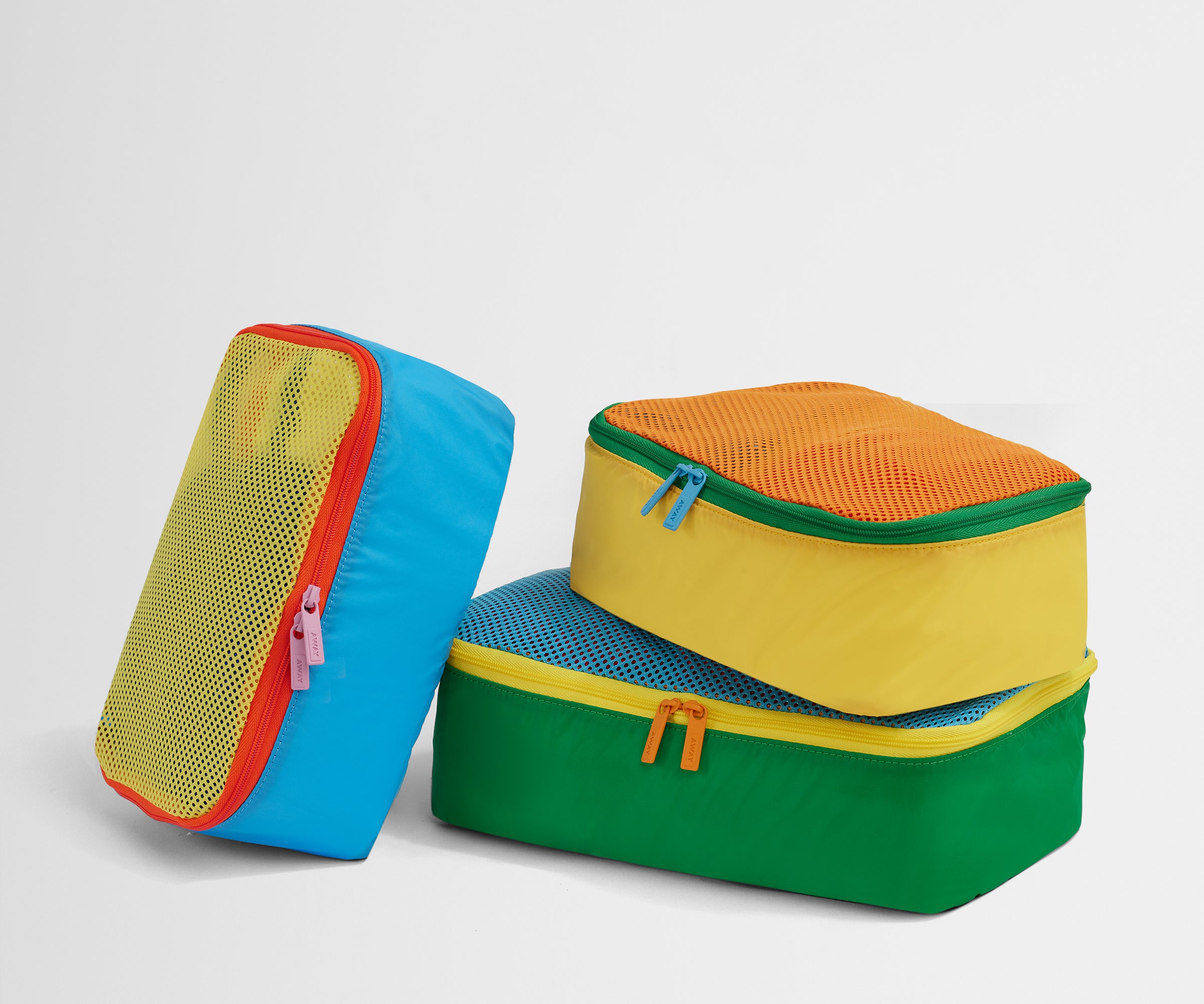 away-kids-packing-cubes-organisateur-valise-fruit-punch-3-pcs image 1