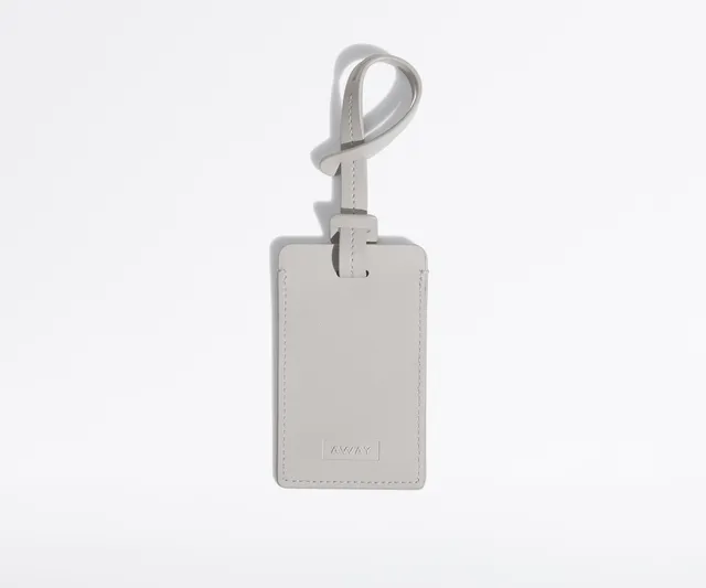away-the-luggage-tag-tiquette-bagage-gris-nuage image 1