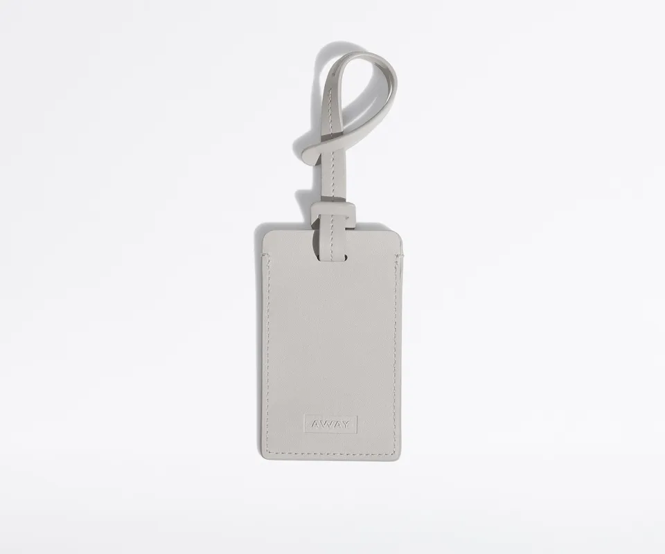 away-the-luggage-tag-tiquette-bagage-gris-nuage image 1