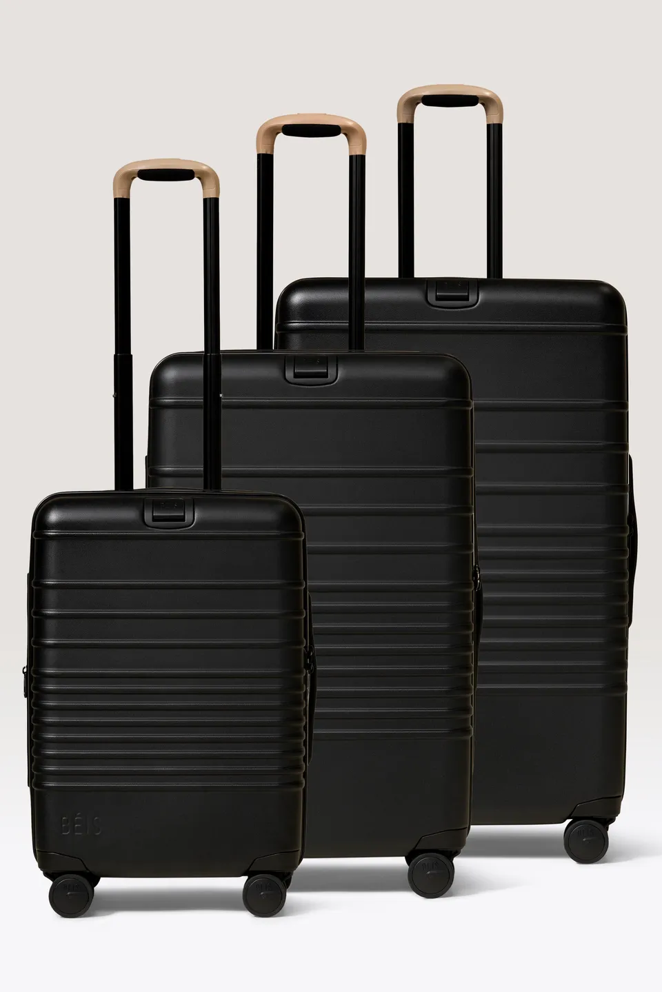 beis-travel-set-3-pi-ces-set-valises-noir-cabine-soute image 1