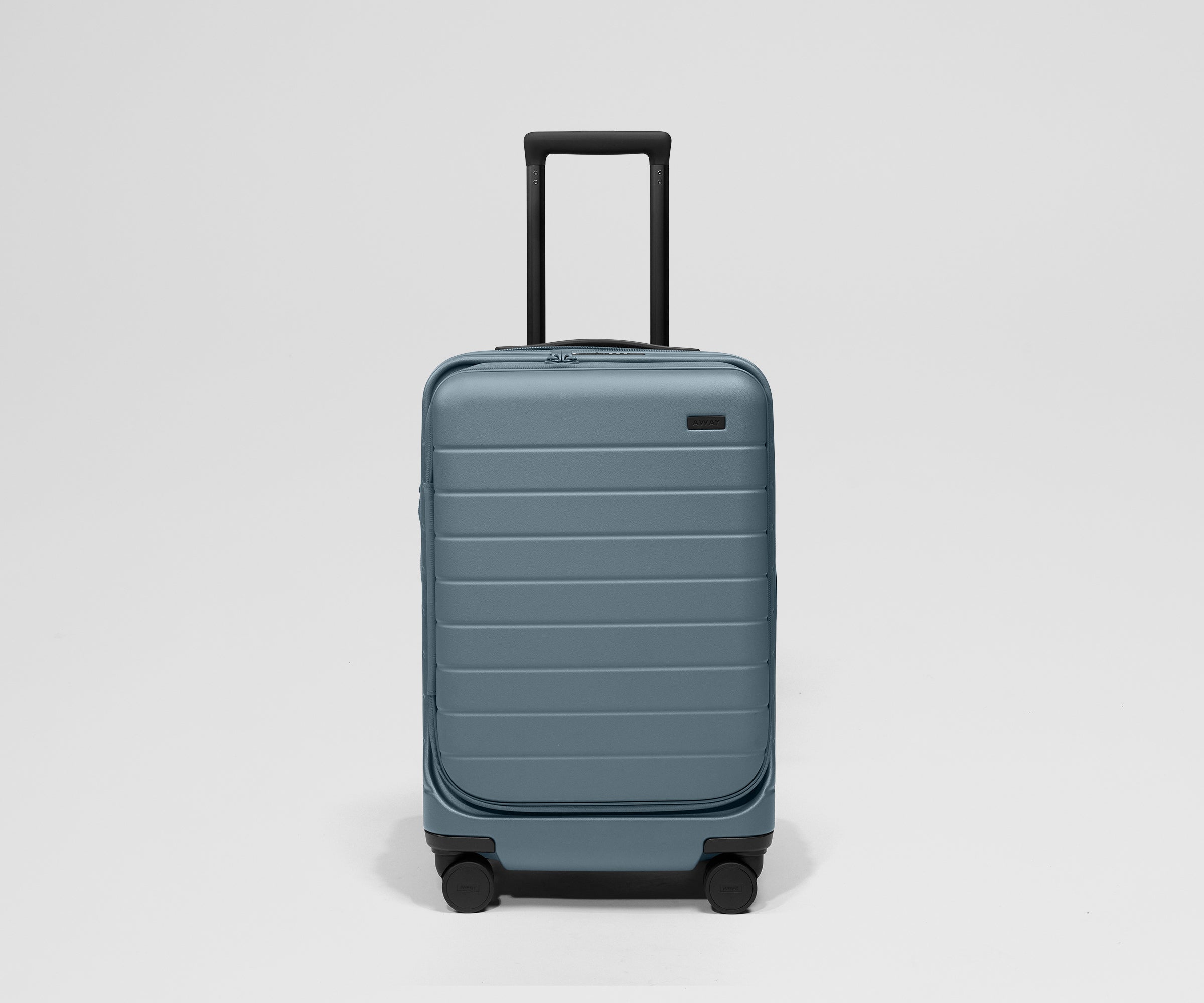 away-carry-on-topside-valise-cabine-coast-blue-extensible image 2