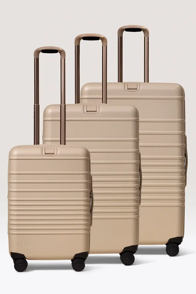 beis-travel-set-3-pi-ces-set-valises-beige-cabine-soute image 1