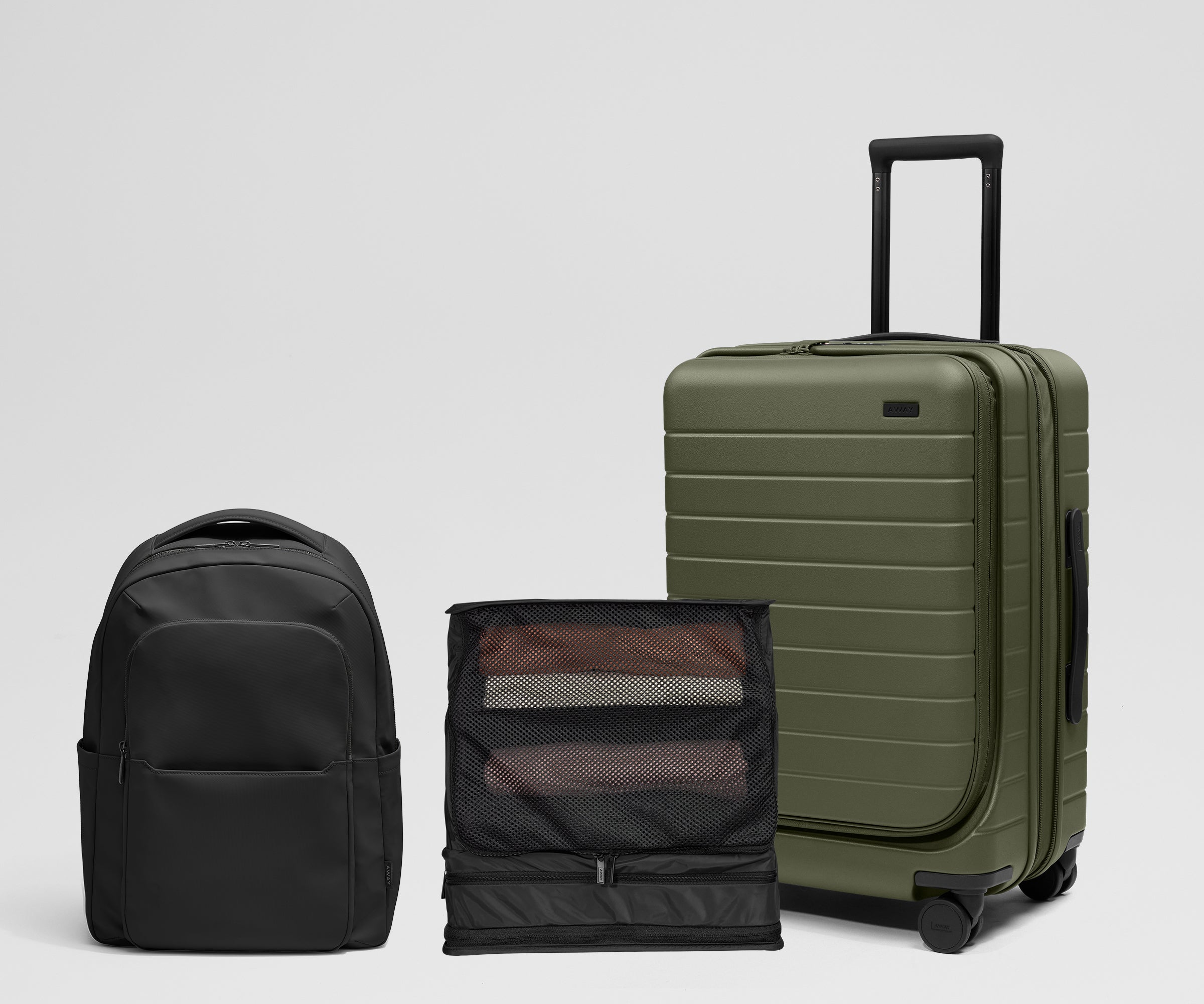 away-carry-on-travel-set-ensemble-valise-cabine-l-ger image 1