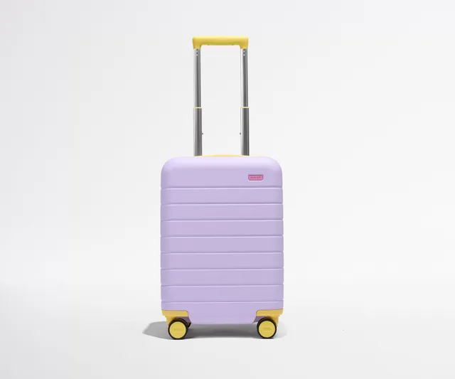 away-kids-carry-on-valise-enfant-violet-papillon image 1