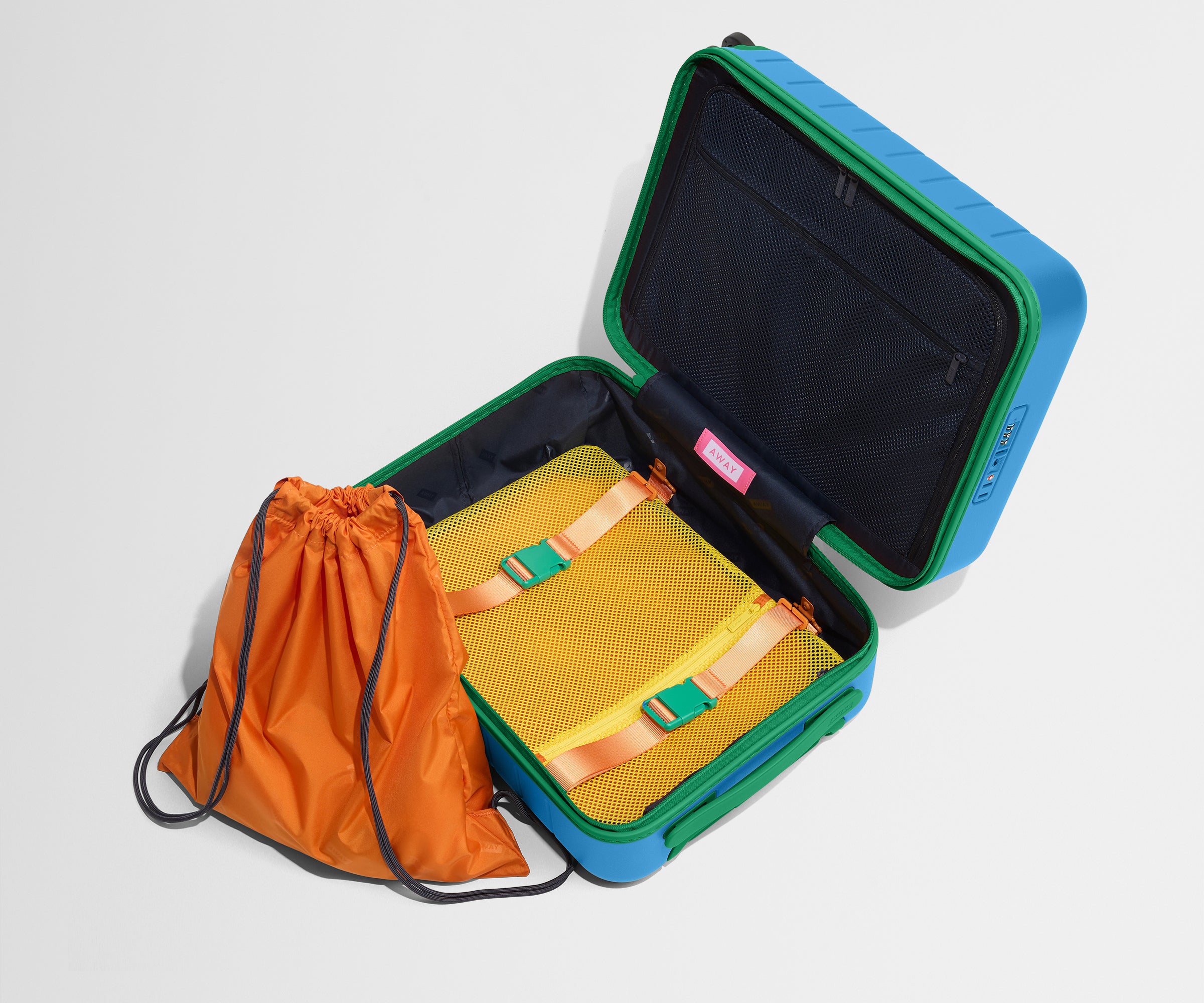away-kids-carry-on-valise-enfant-bleu-splash-cabine image 6