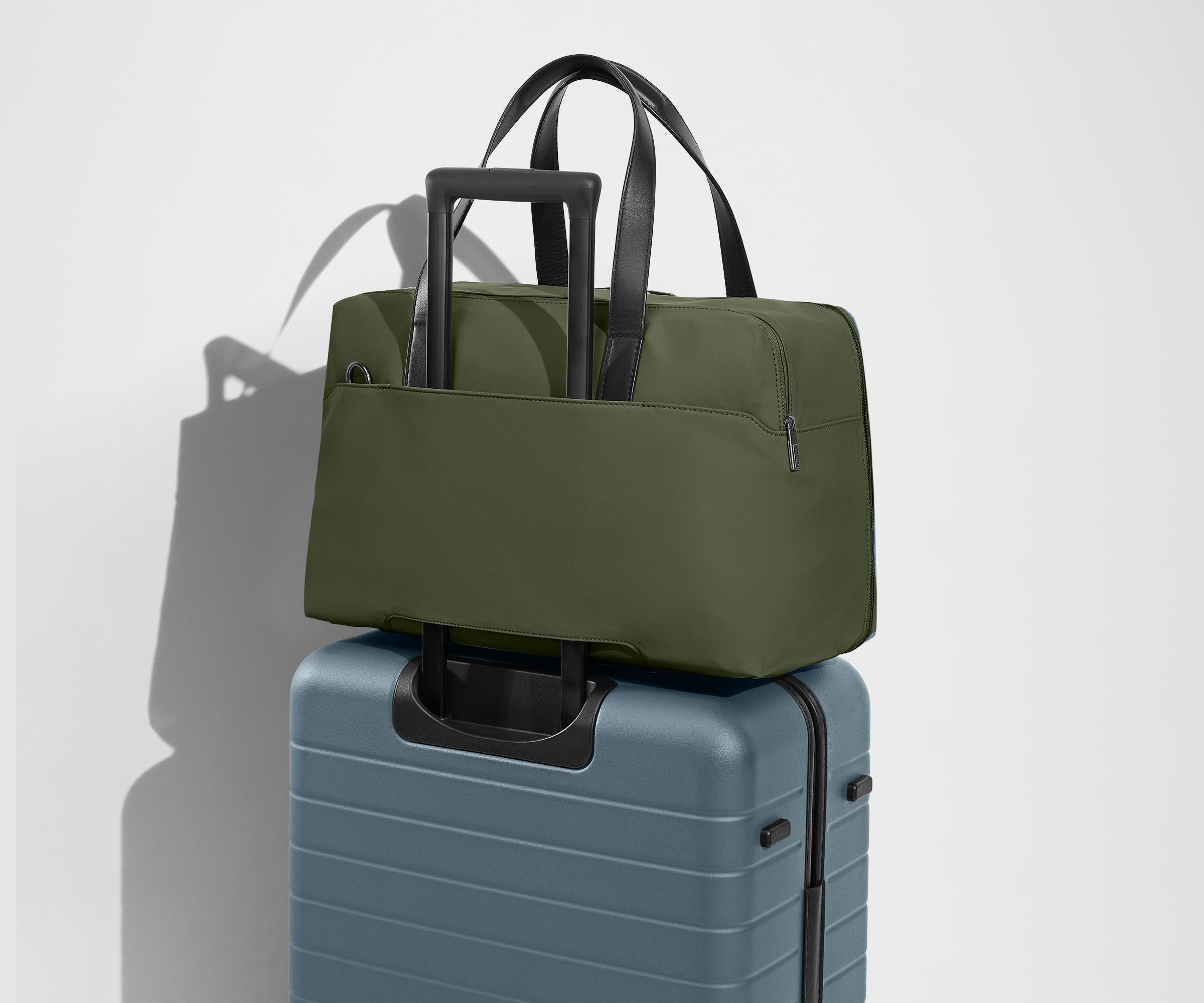 away-overnight-bag-sac-de-voyage-olive-green-ordinateur image 7