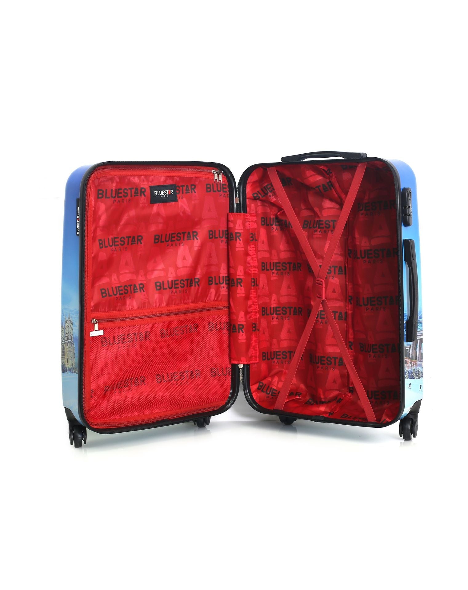 bluestar-paris-houston-valise-week-end-65cm-imprim-monuments image 5