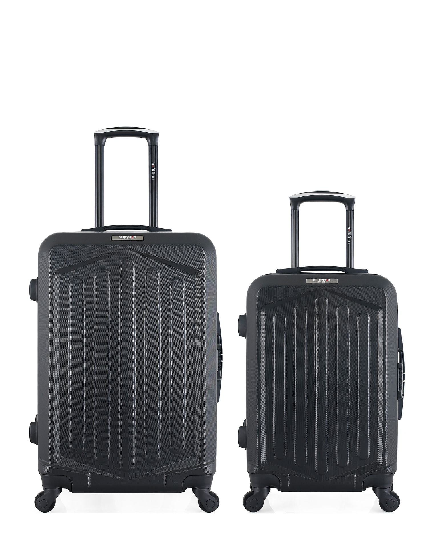 bluestar-hagen-lot-2-valises-rigides-noir-weekend-cabine image 2