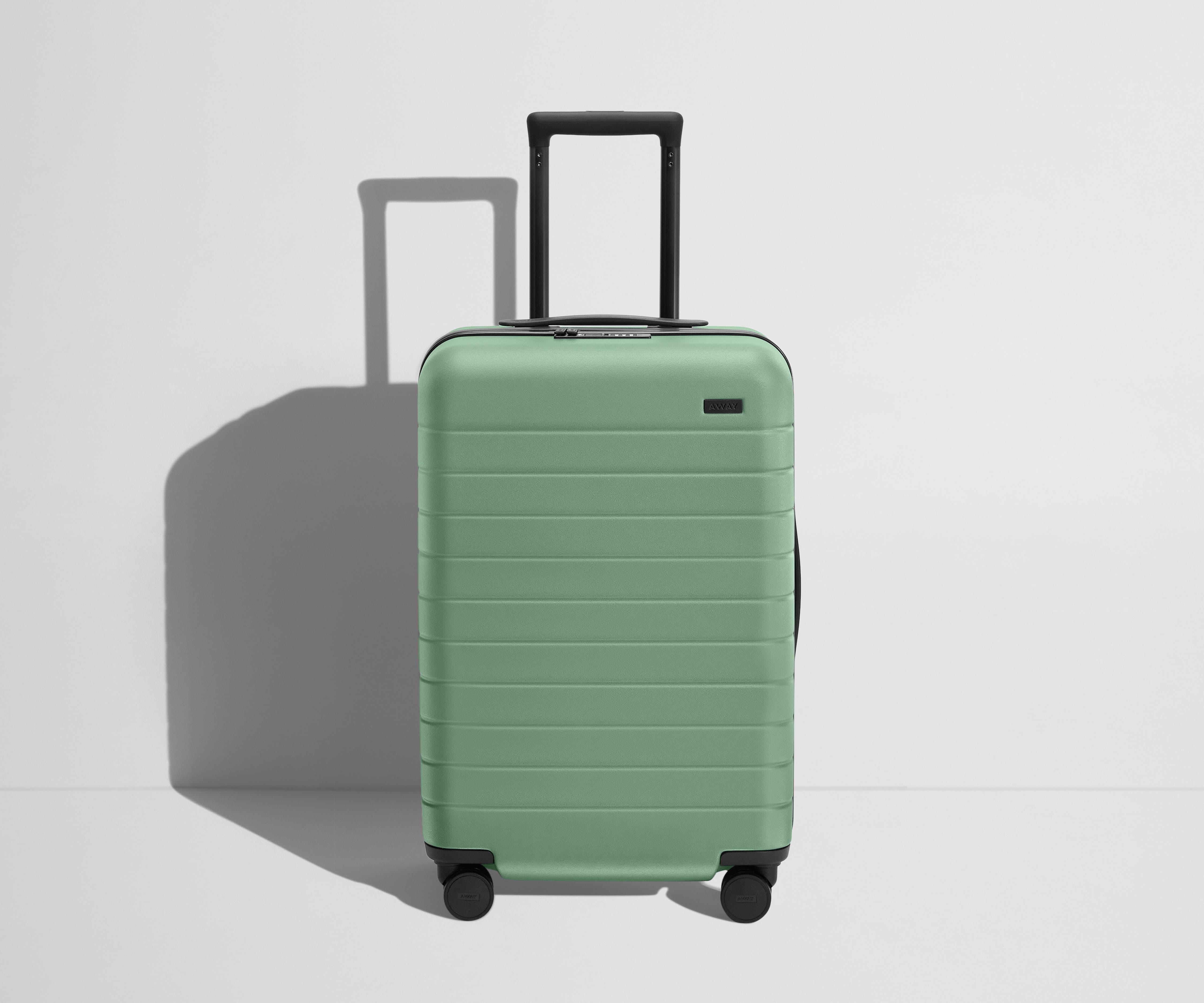 away-bigger-carry-on-flex-valise-cabine-sea-green-vert image 2