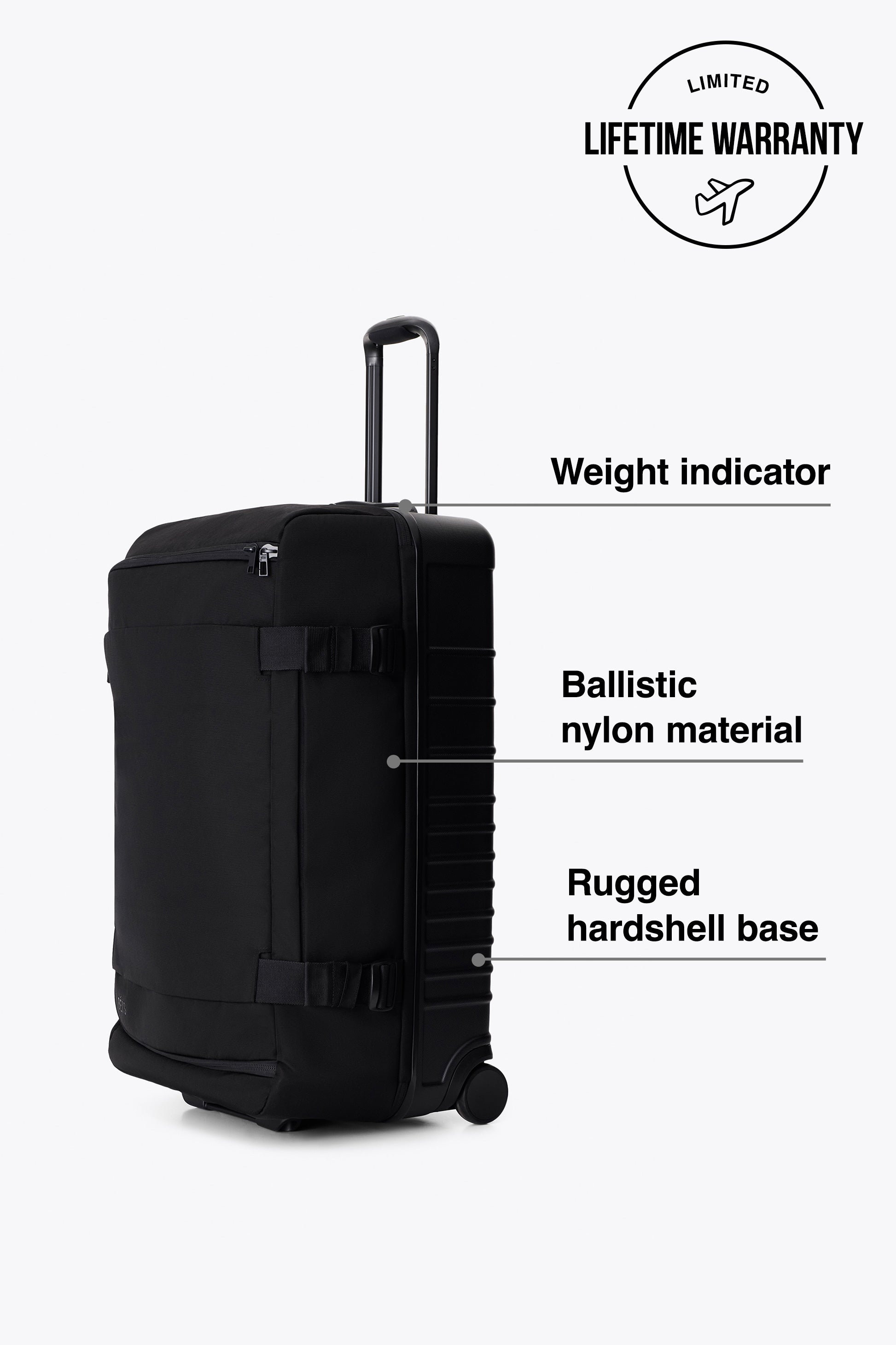 beis-check-in-pro-rolling-duffle-valise-soute-noire image 2